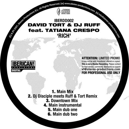 David Tort - Rich (Dj Disciple meets Ruff & Torto Remix)