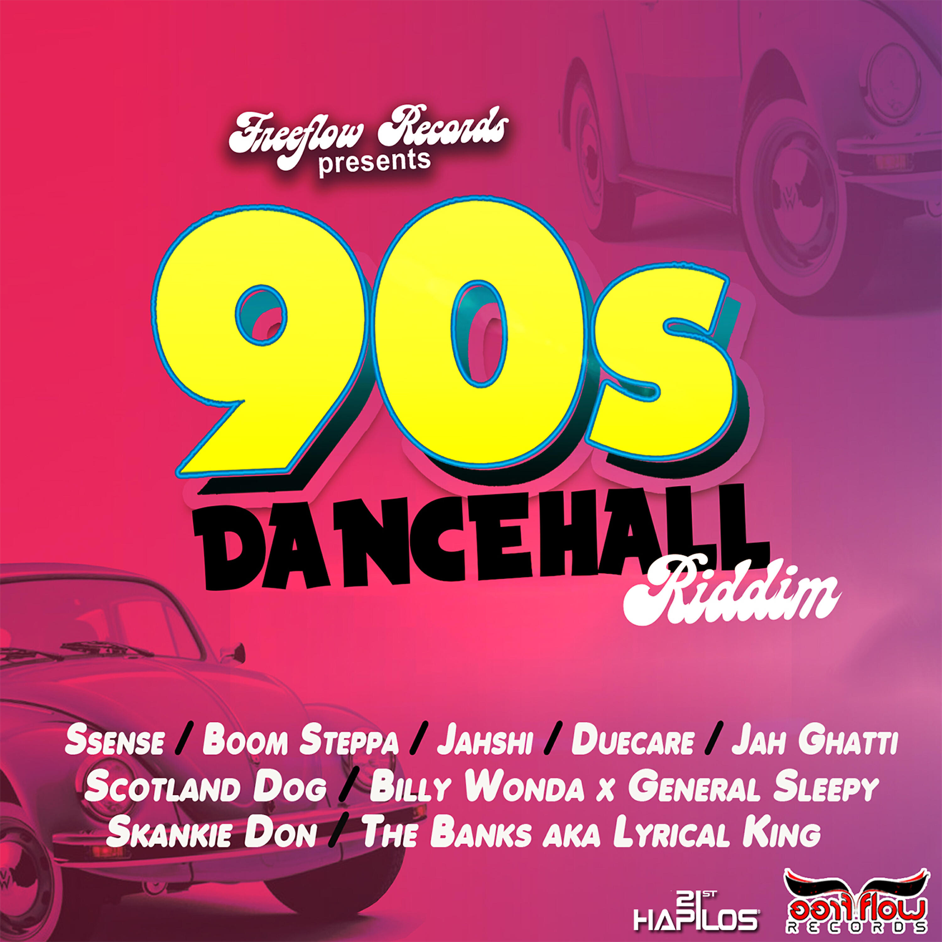 Free Flow Records - 90's Dancehall Riddim (Instrumental)