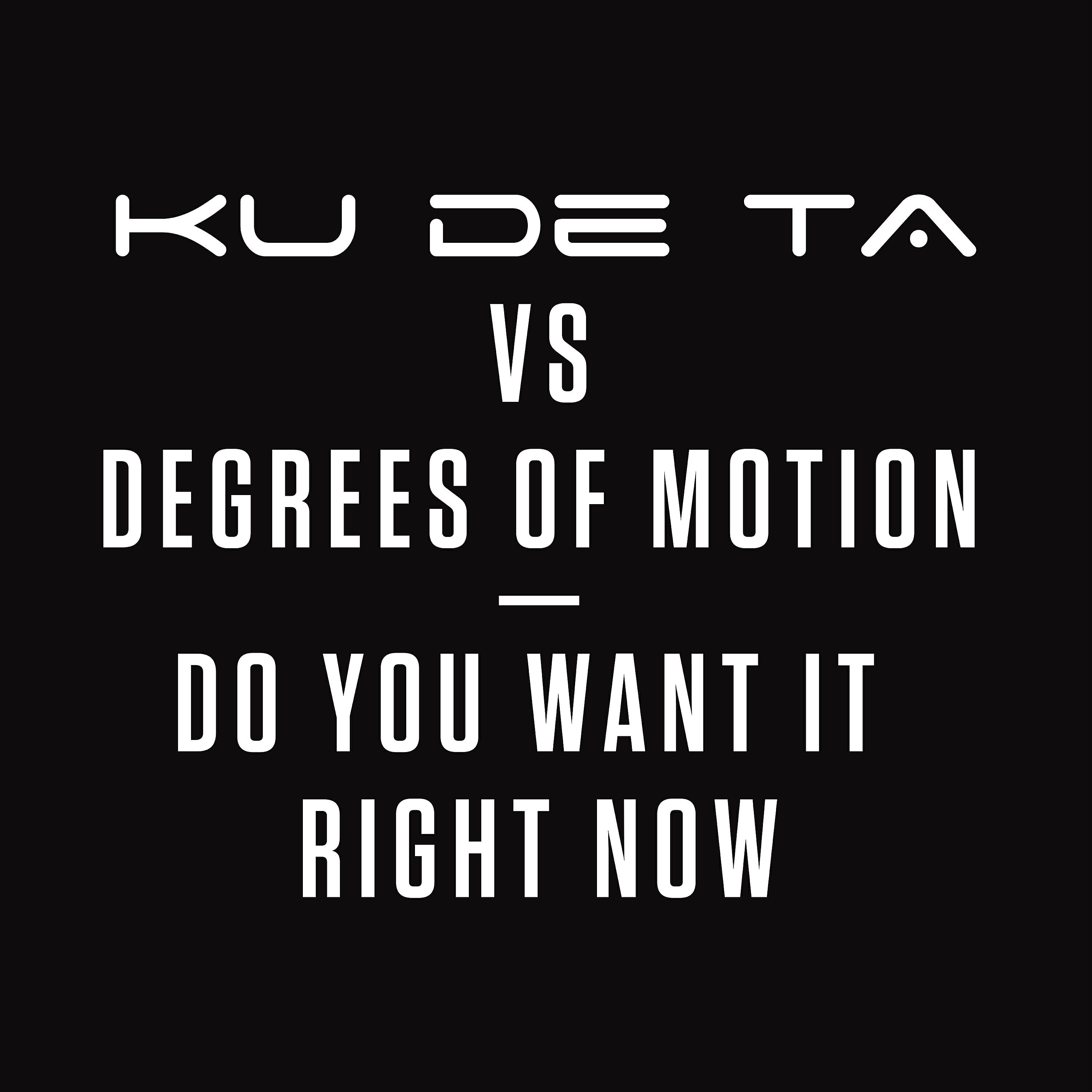 Degrees Of Motion - Do You Want It Right Now (Paul Morrell Remix)