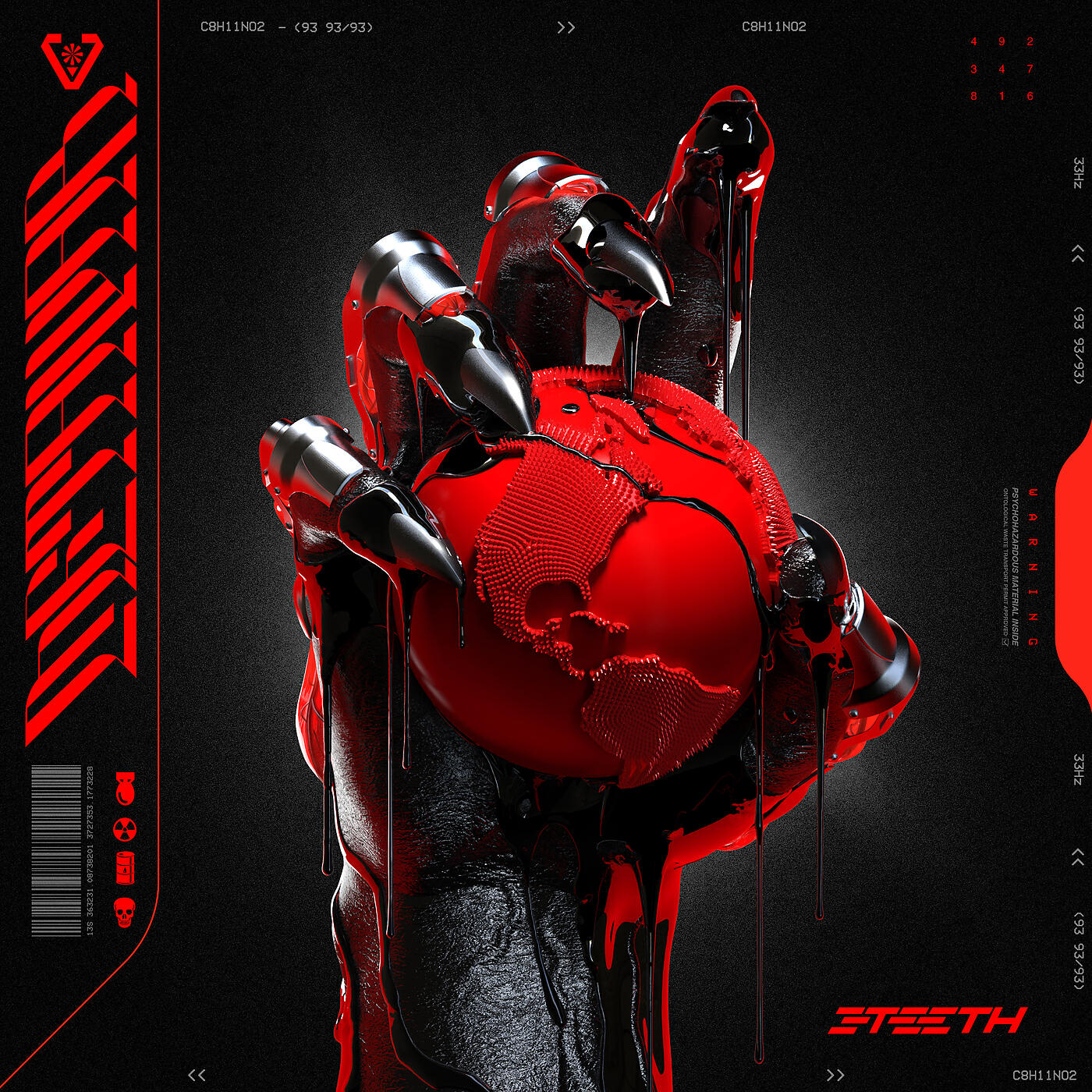 3TEETH - TIME SLAVE