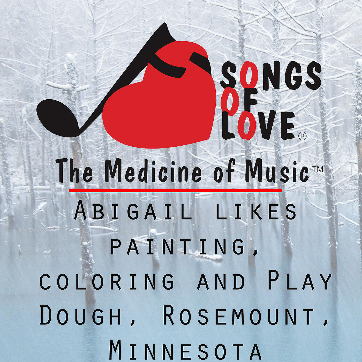 R. Orenstein - Abigail Likes Painting, Coloring and Play Dough, Rosemount, Minnesota