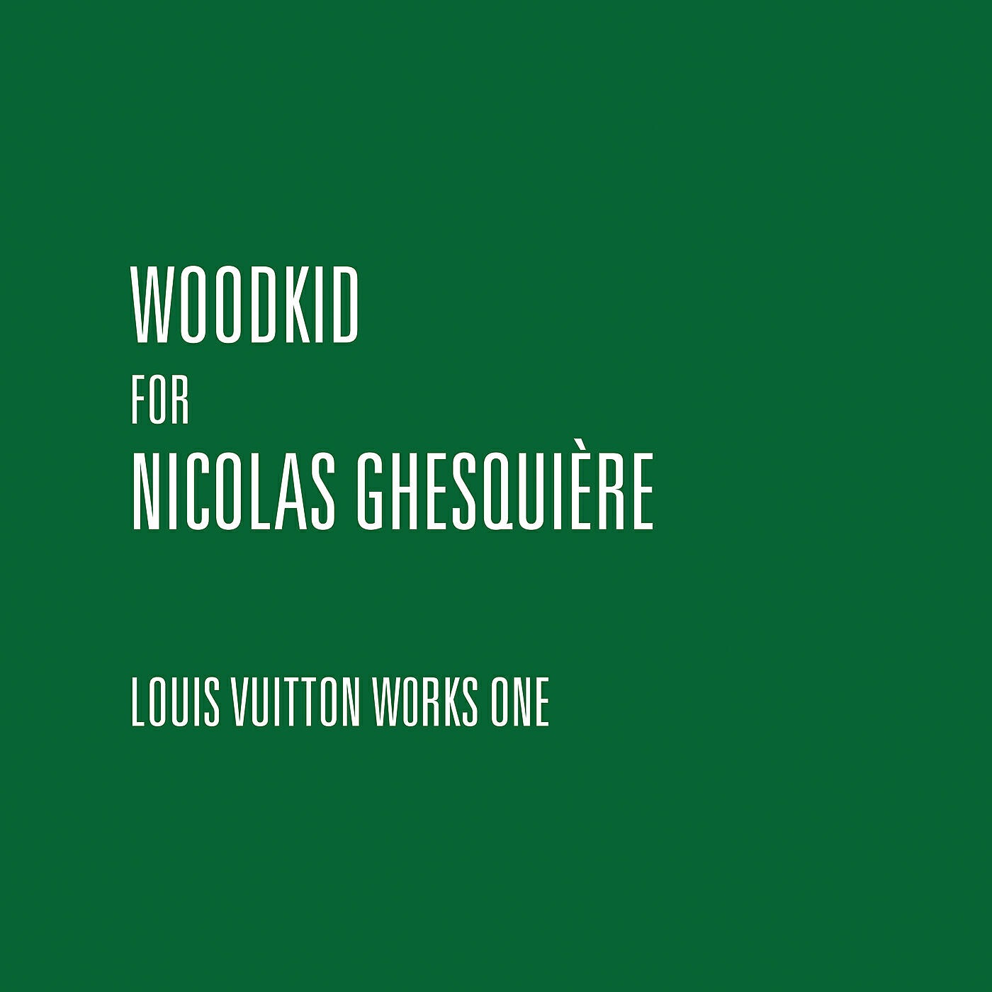 Woodkid - Standing On The Horizon (feat. Moses Sumney)