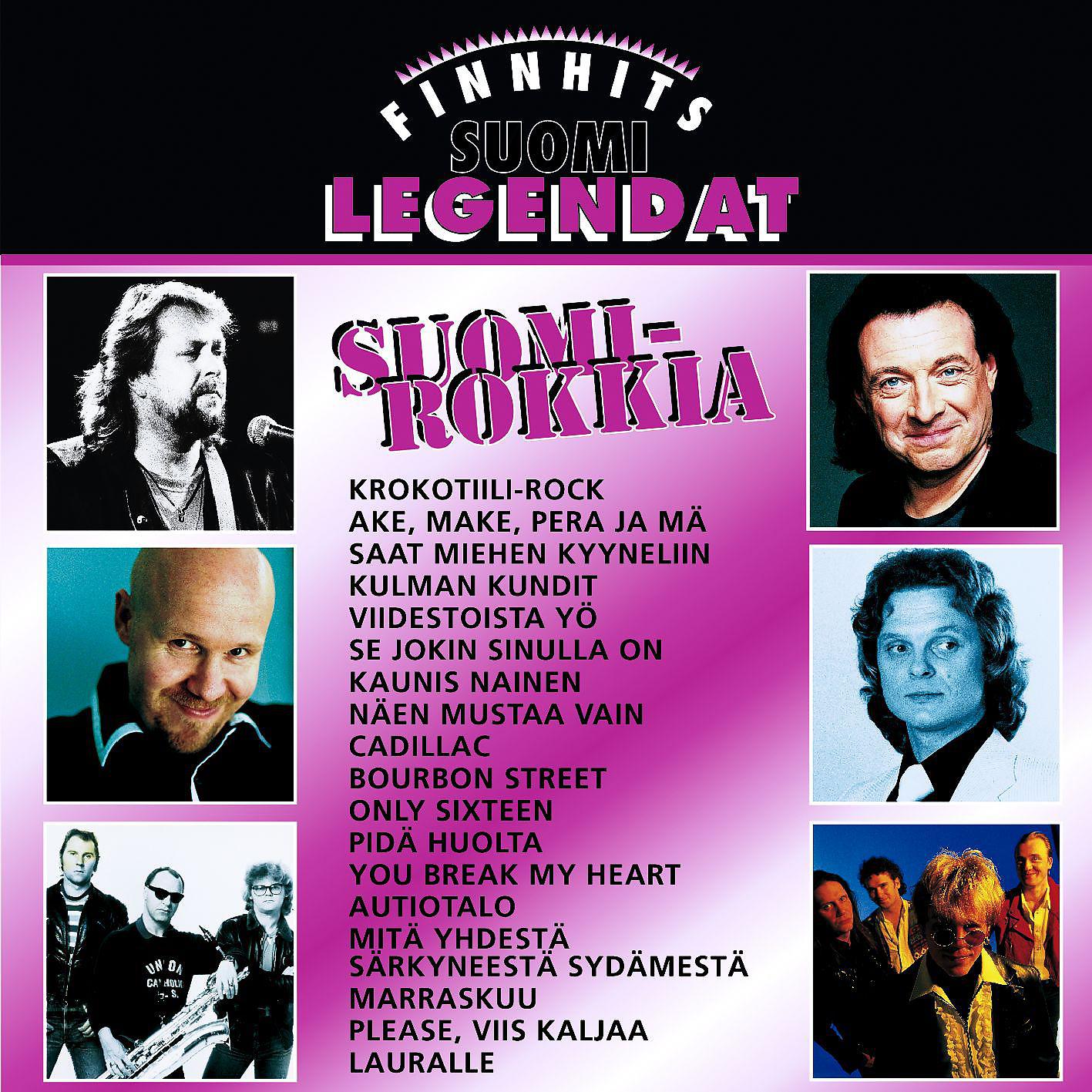 Постер альбома Suomilegendat - Suomirokkia
