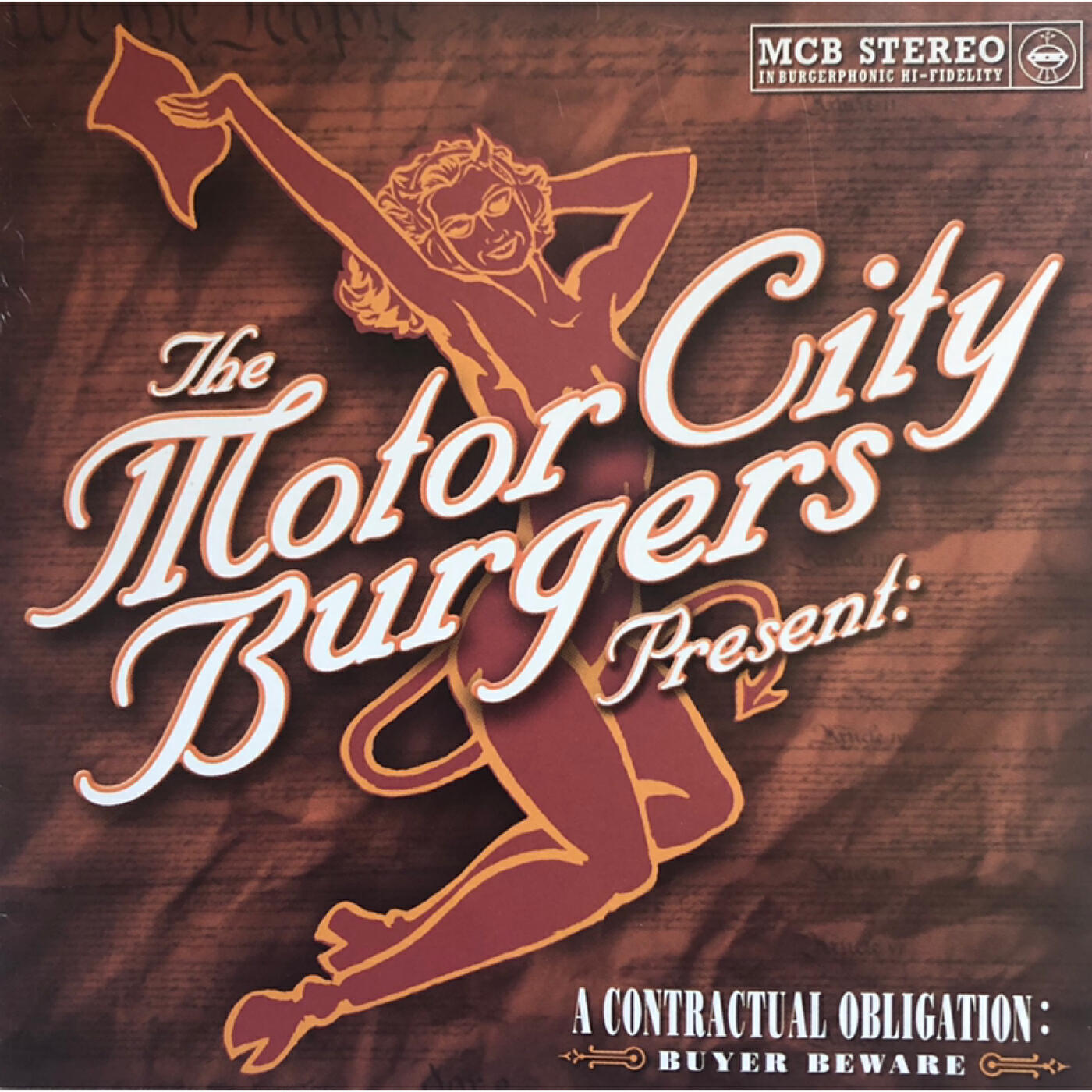 The Motor City Burgers - Persona Non Grata