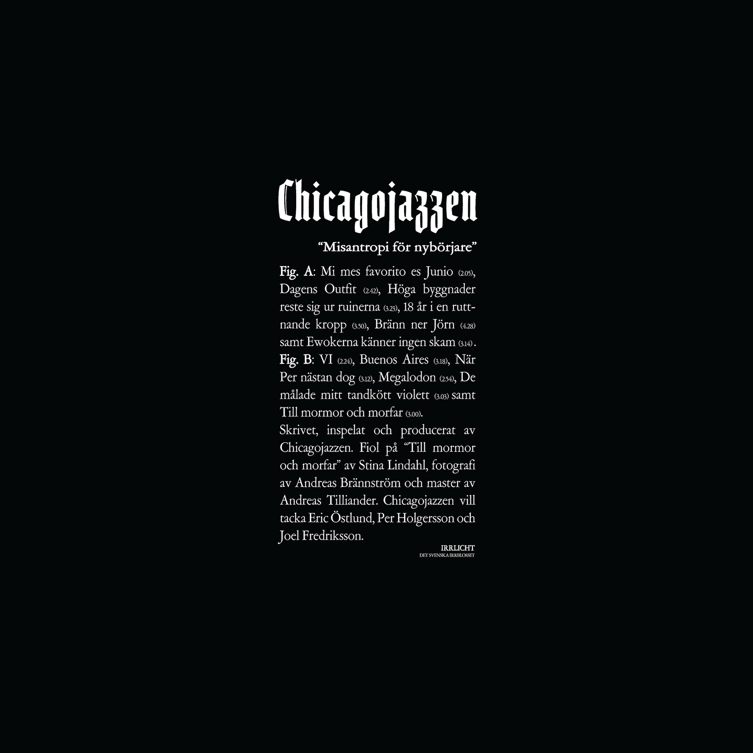 Chicagojazzen - Bränn Ner Jörn