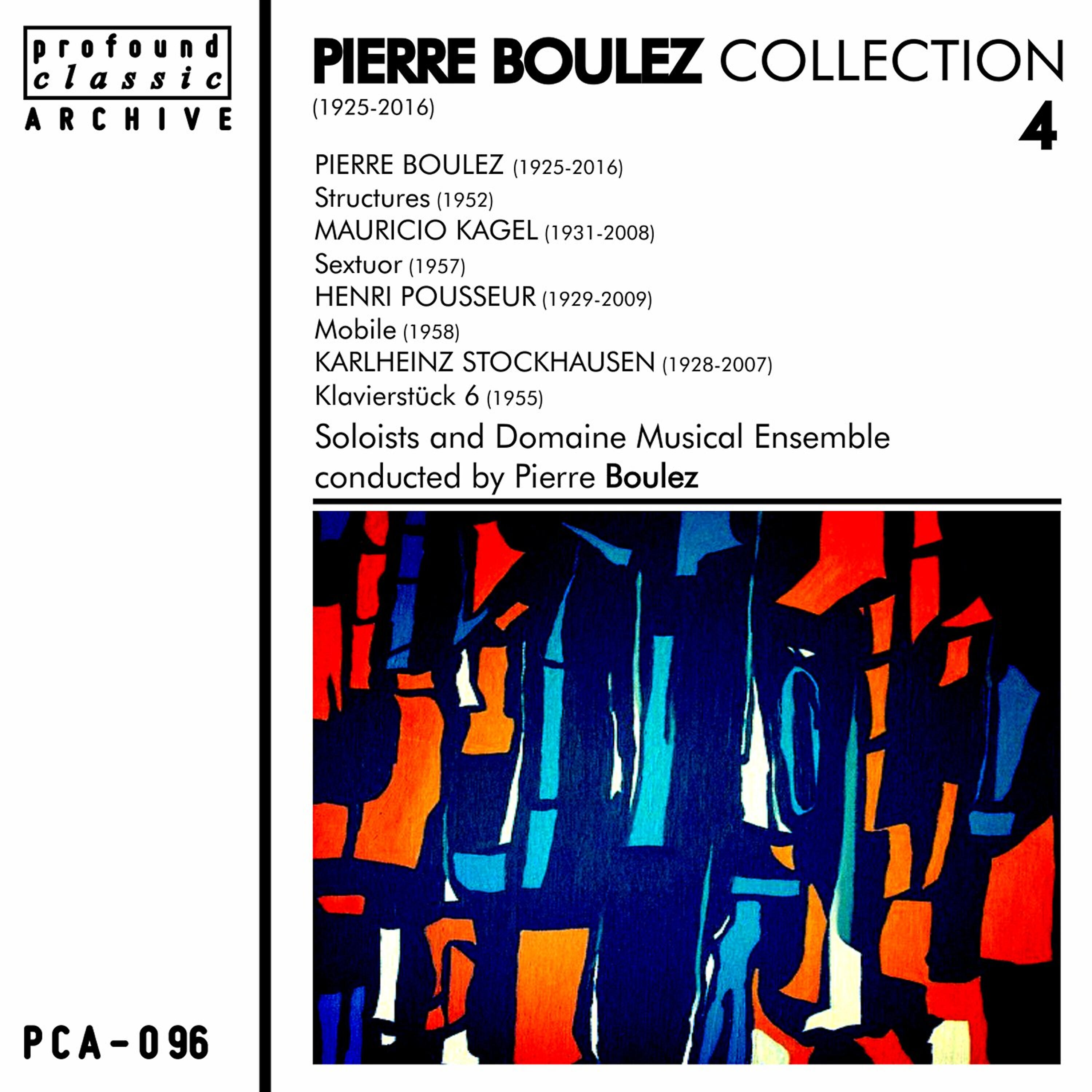 Soloists & Domaine Musical Ensemble - Structures for Two Pianos: Book I 1b. Très Rapide