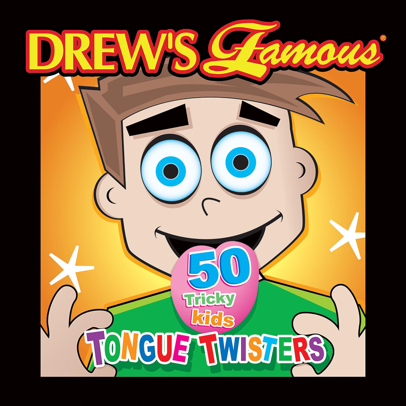 Постер альбома Drew's Famous 50 Tricky Kids Tongue Twisters