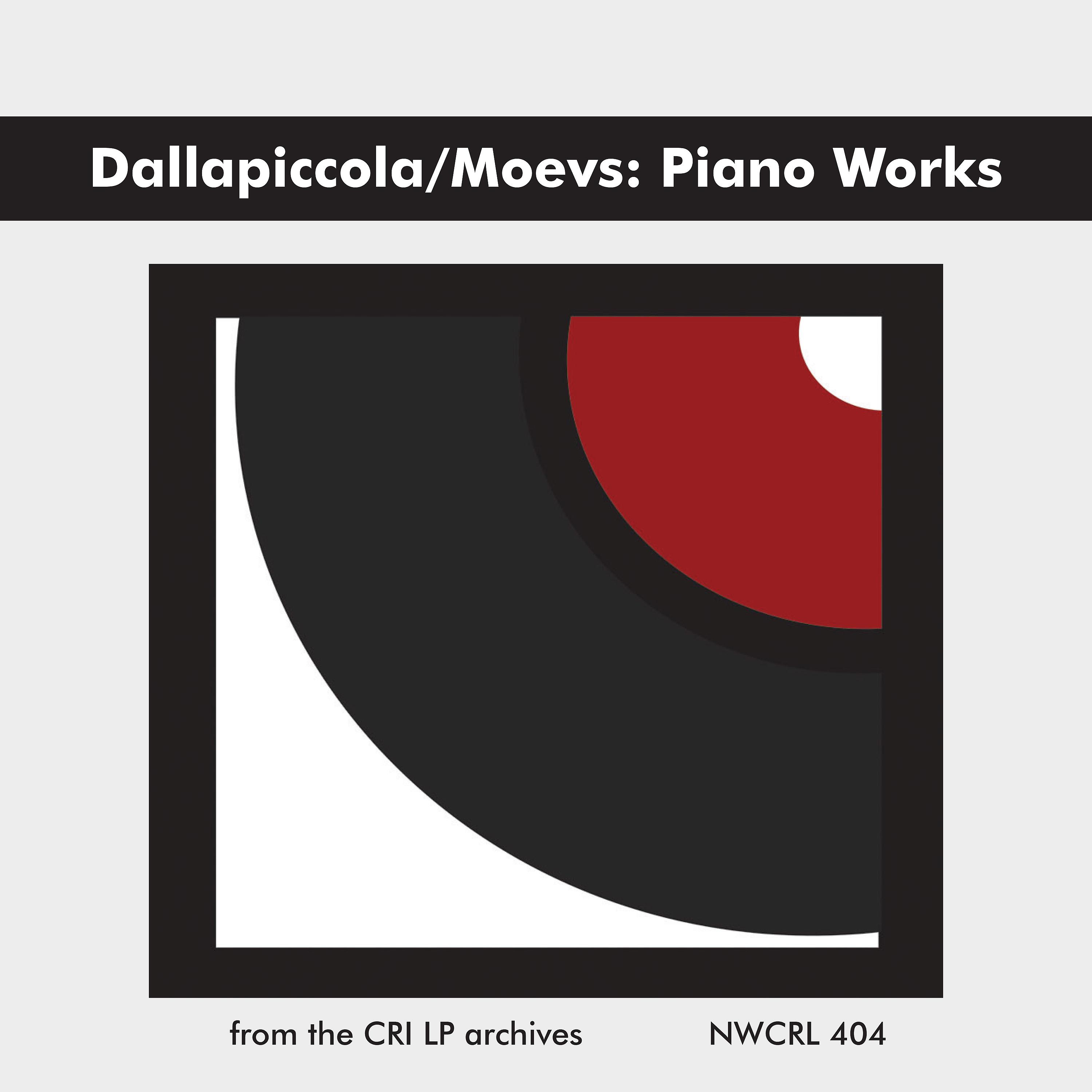 Постер альбома Dallapiccola / Moevs: Piano Works
