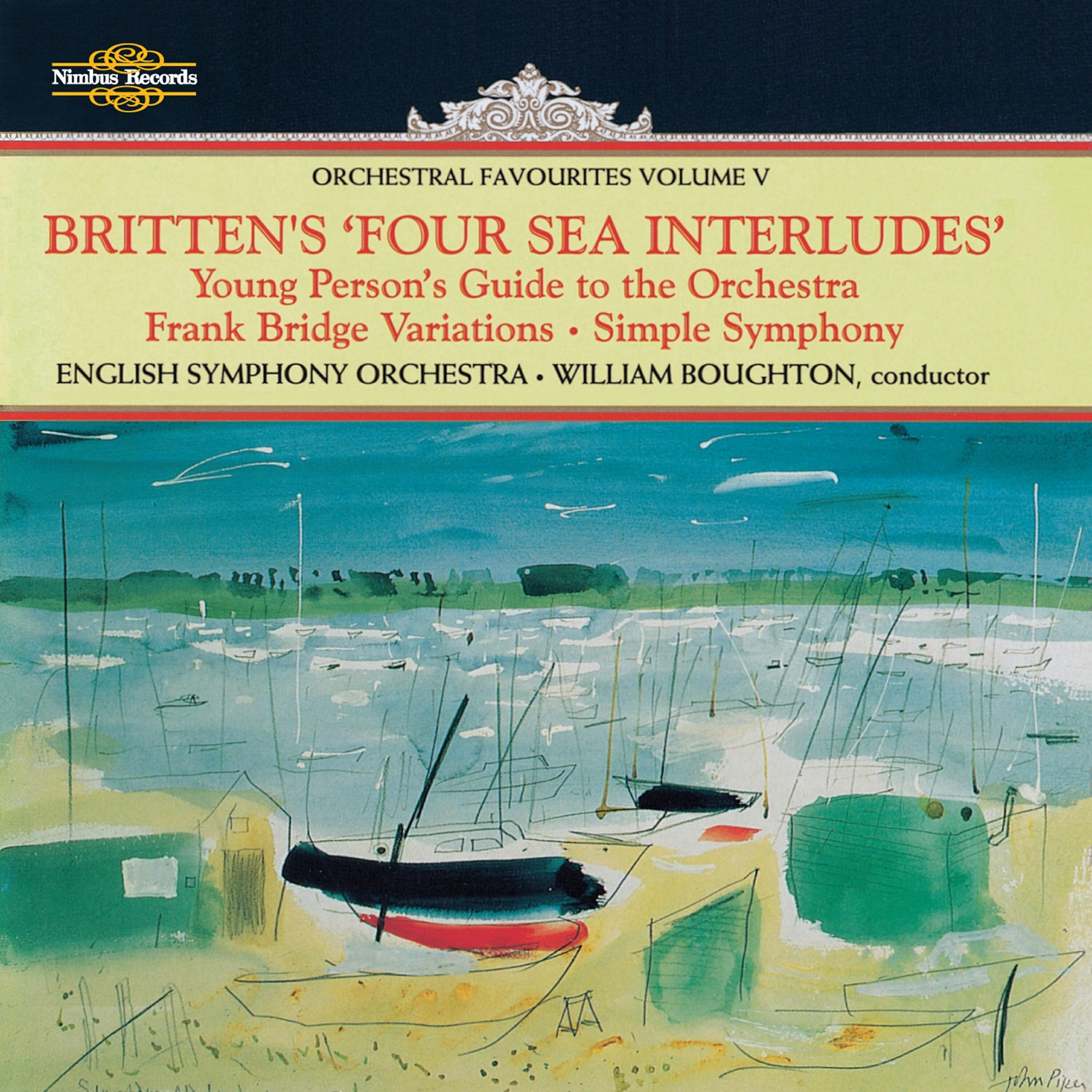 English Symphony Orchestra - Variations on a Theme of Frank Bridge, Op. 10: V. Aria Italiana
