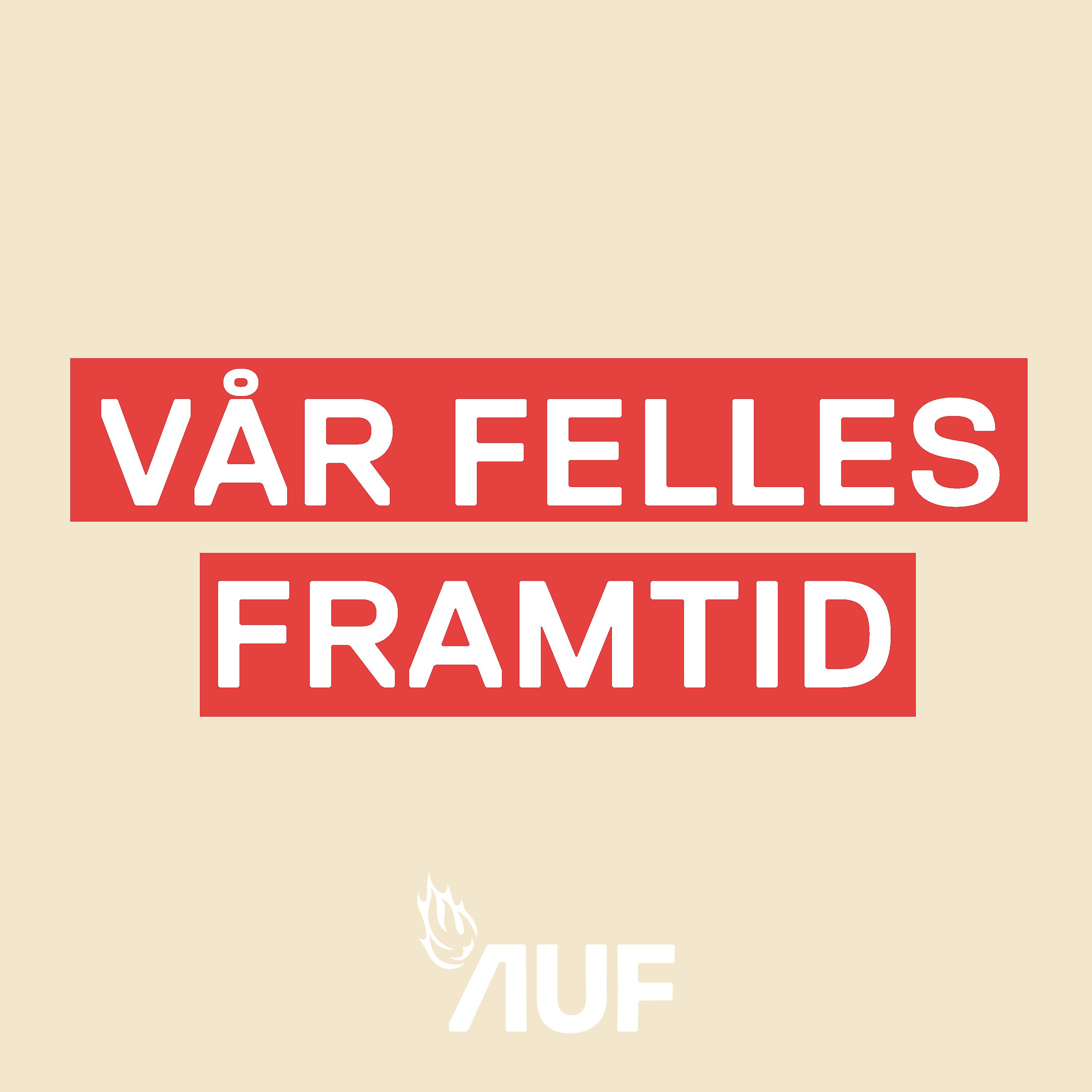 Постер альбома Vår felles framtid feat. Marthe Valle