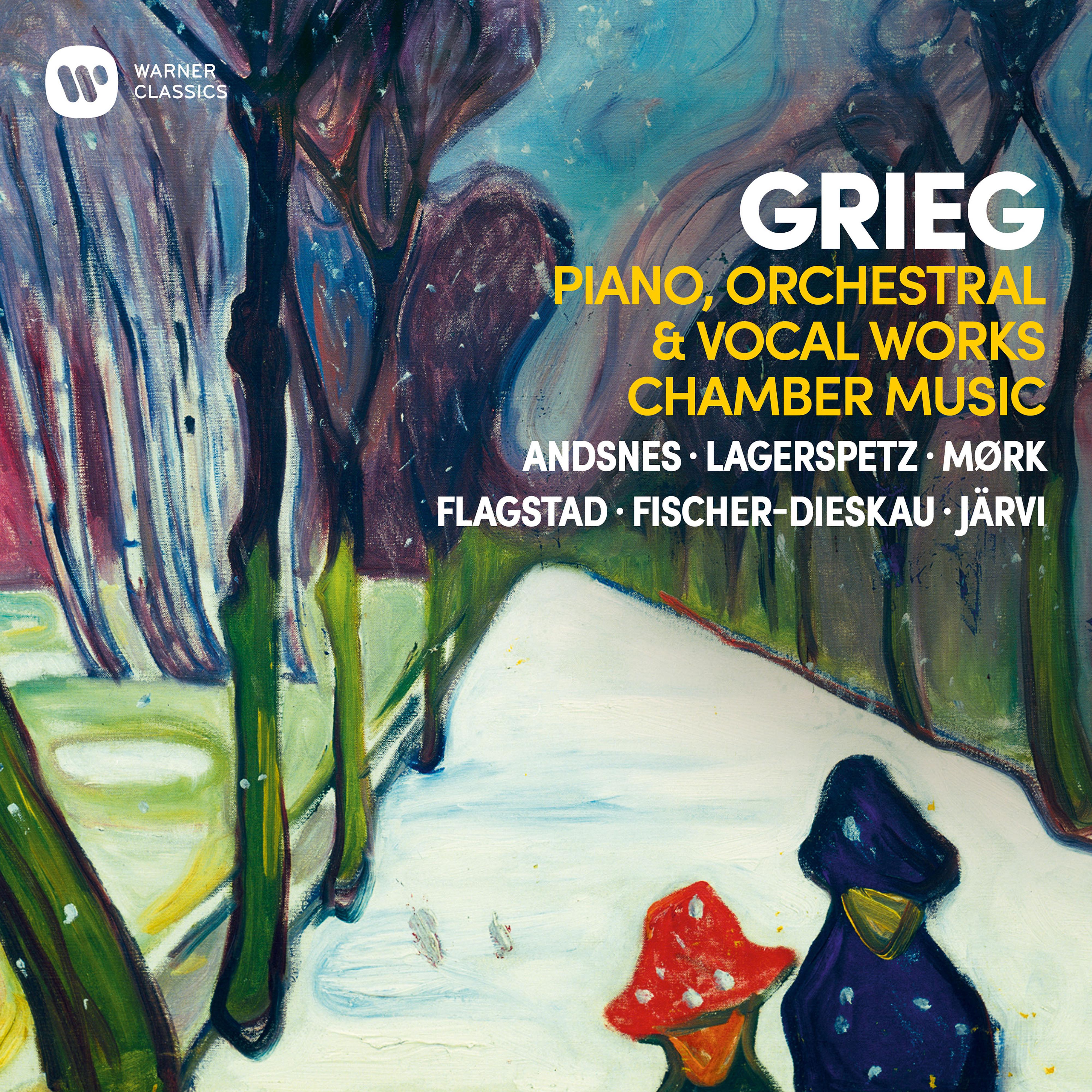 Постер альбома Grieg: Piano, Orchestral & Vocal Works, Chamber Music