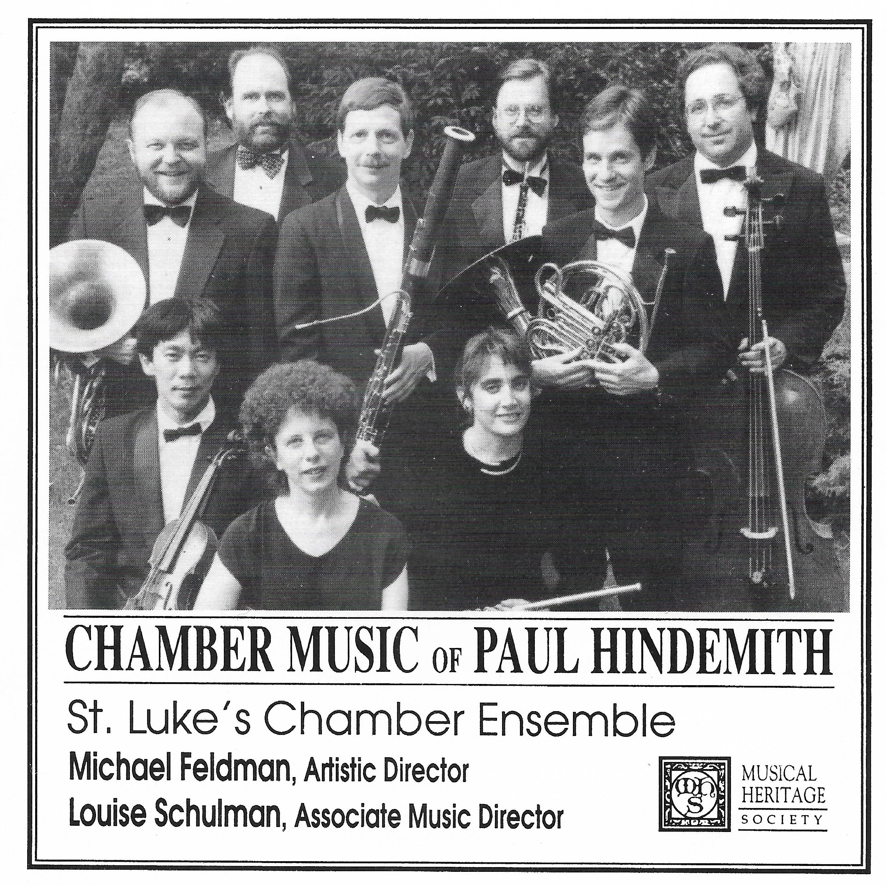 Постер альбома Chamber Music of Paul Hindemith