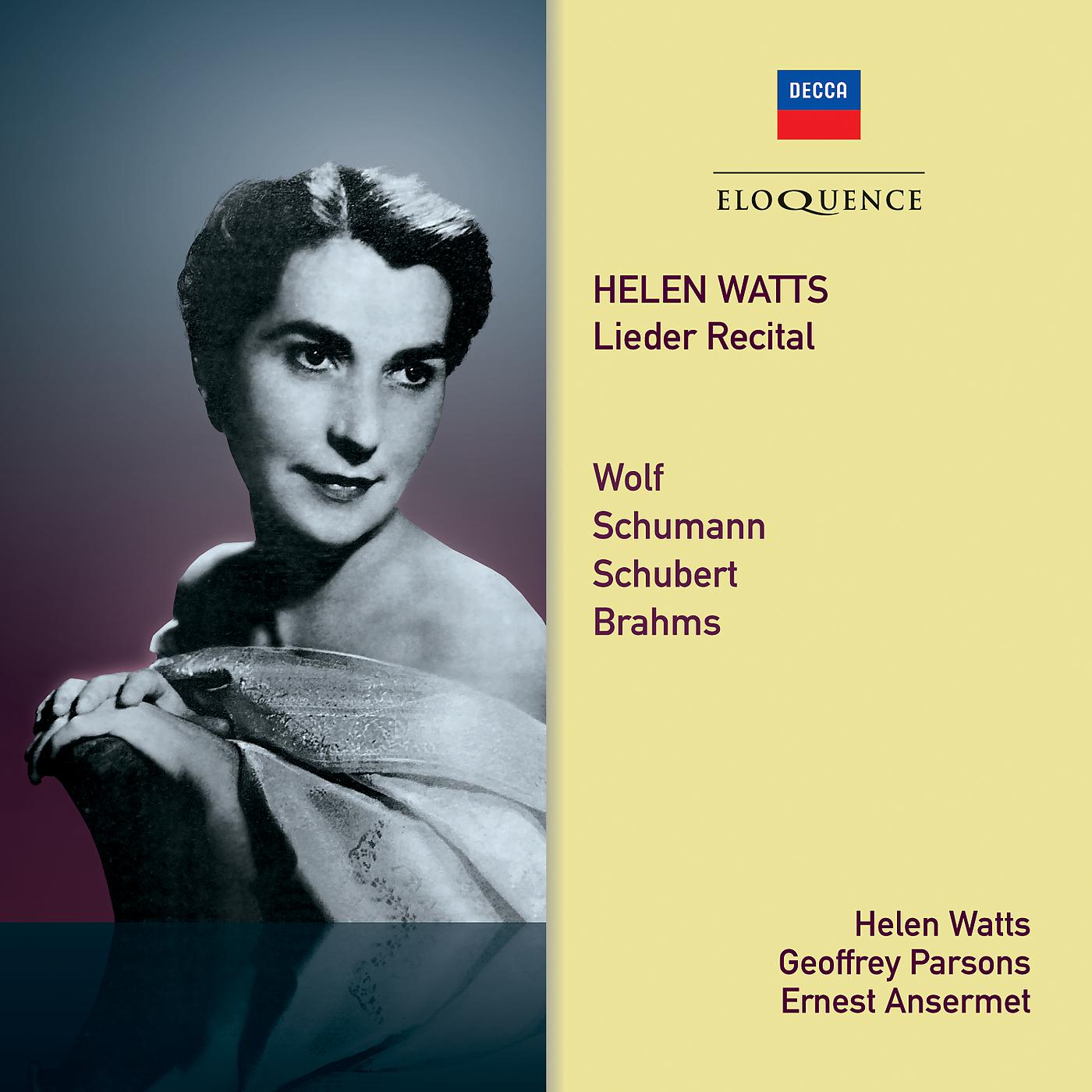 Постер альбома Helen Watts – Lieder Recital