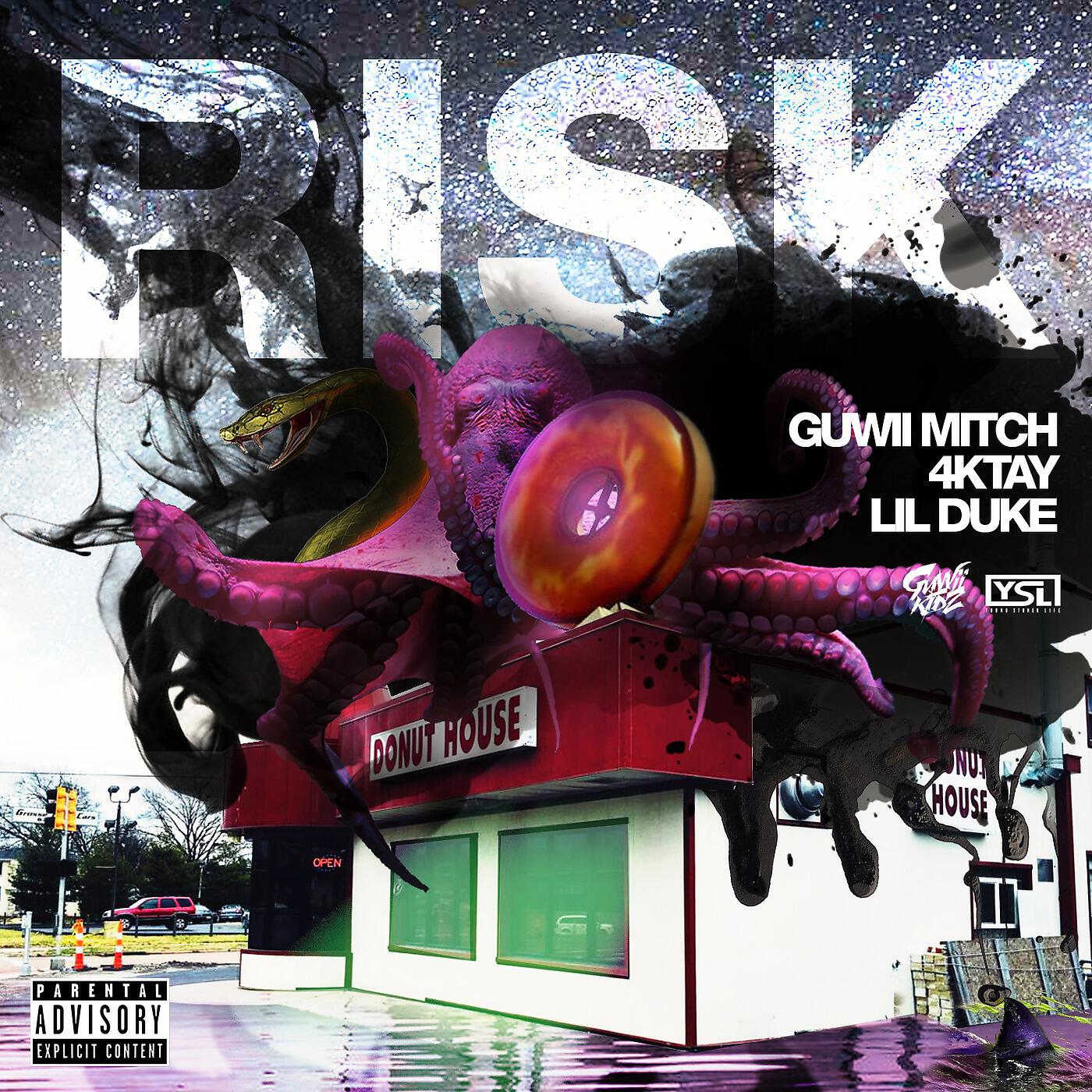 Guwii Mitch - Risk (feat. 4ktay & Lil Duke)