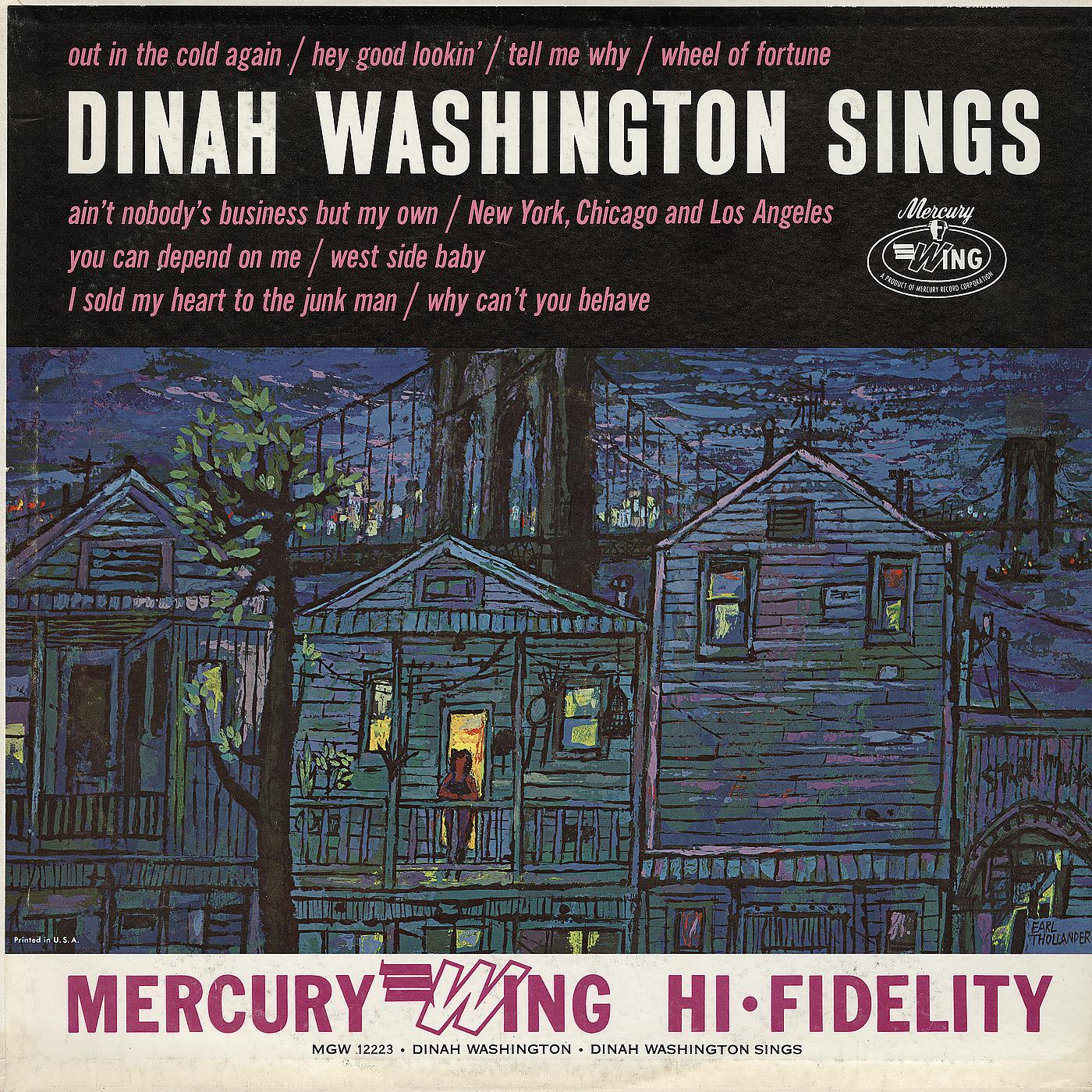 Постер альбома Dinah Washington Sings