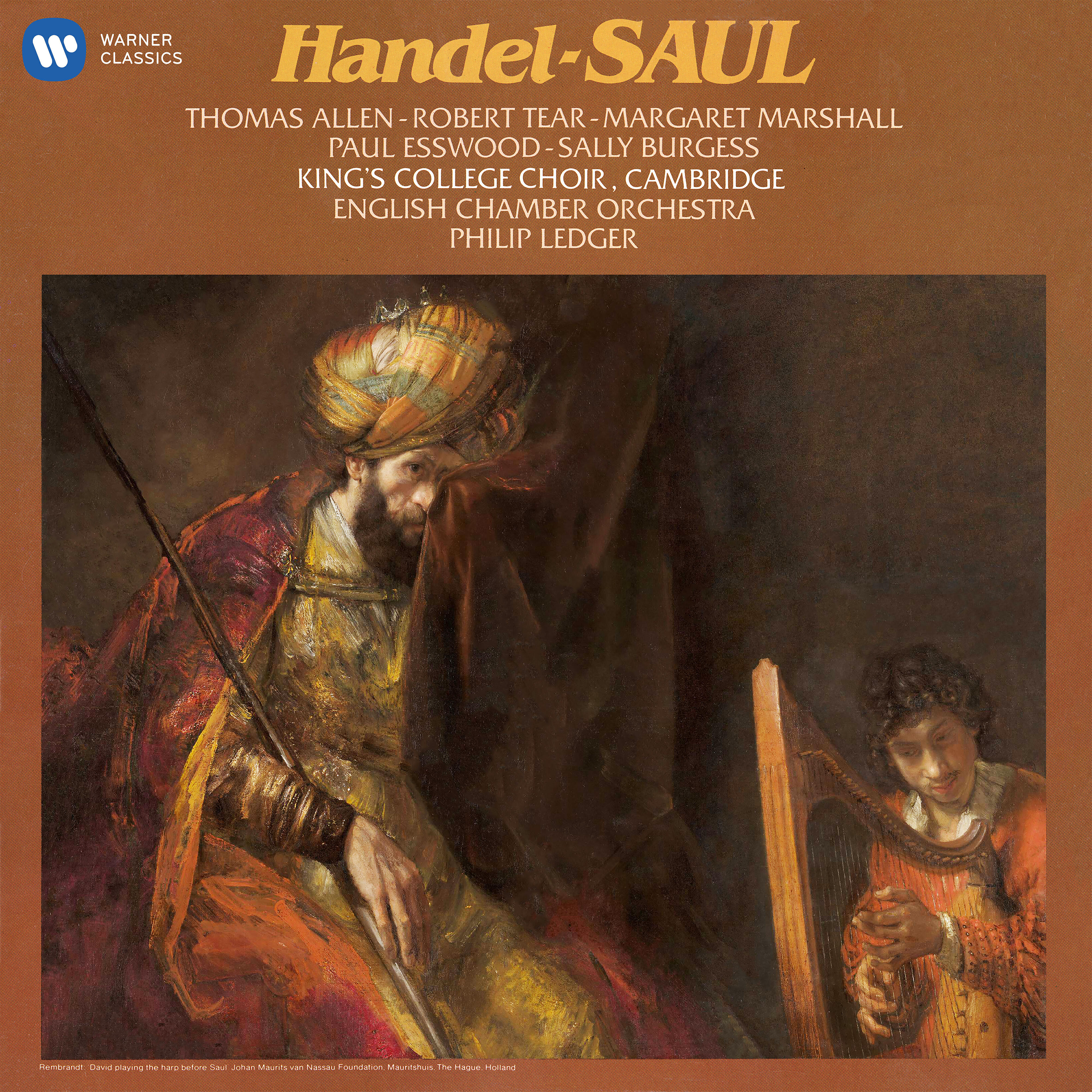 Sir Philip Ledger - Saul, HWV 53, Act III, Scene 2: Aria. 