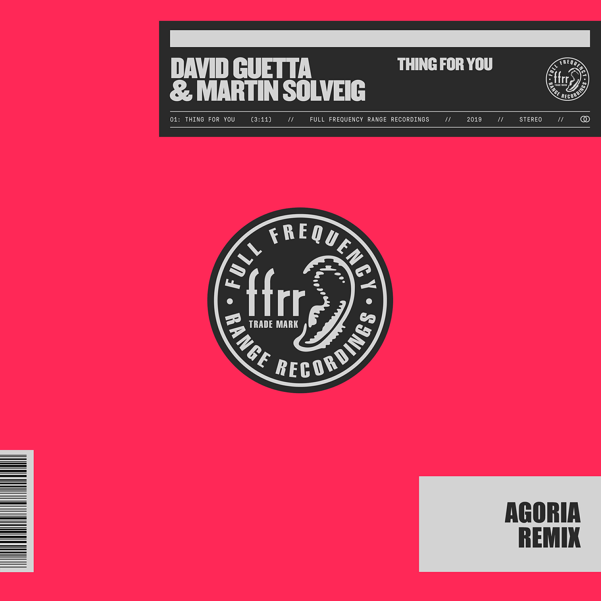 David Guetta - Thing For You (Agoria Remix)