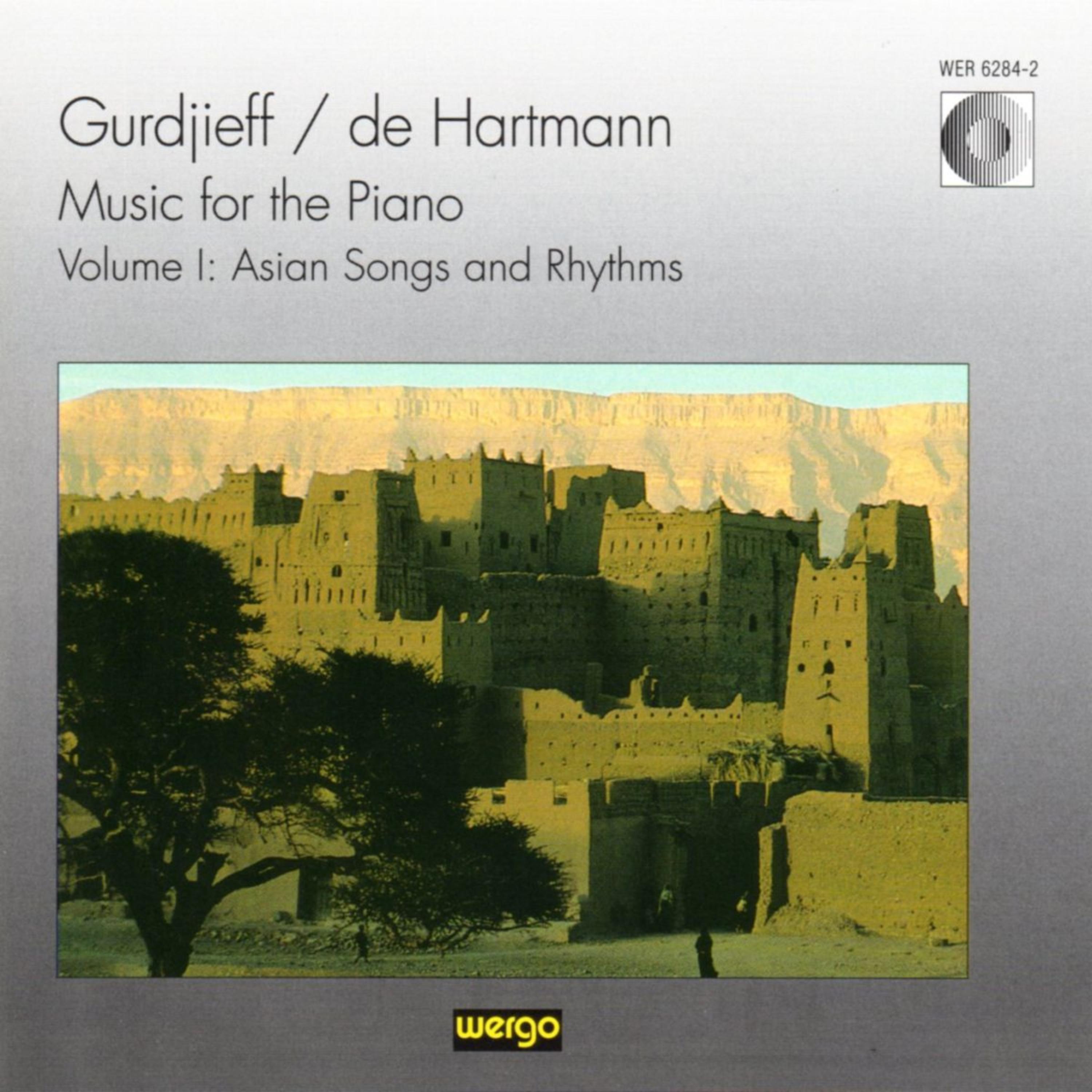Постер альбома Gurdjieff & De Hartmann: Music for the Piano, Vol. I: Asian Songs and Rythms