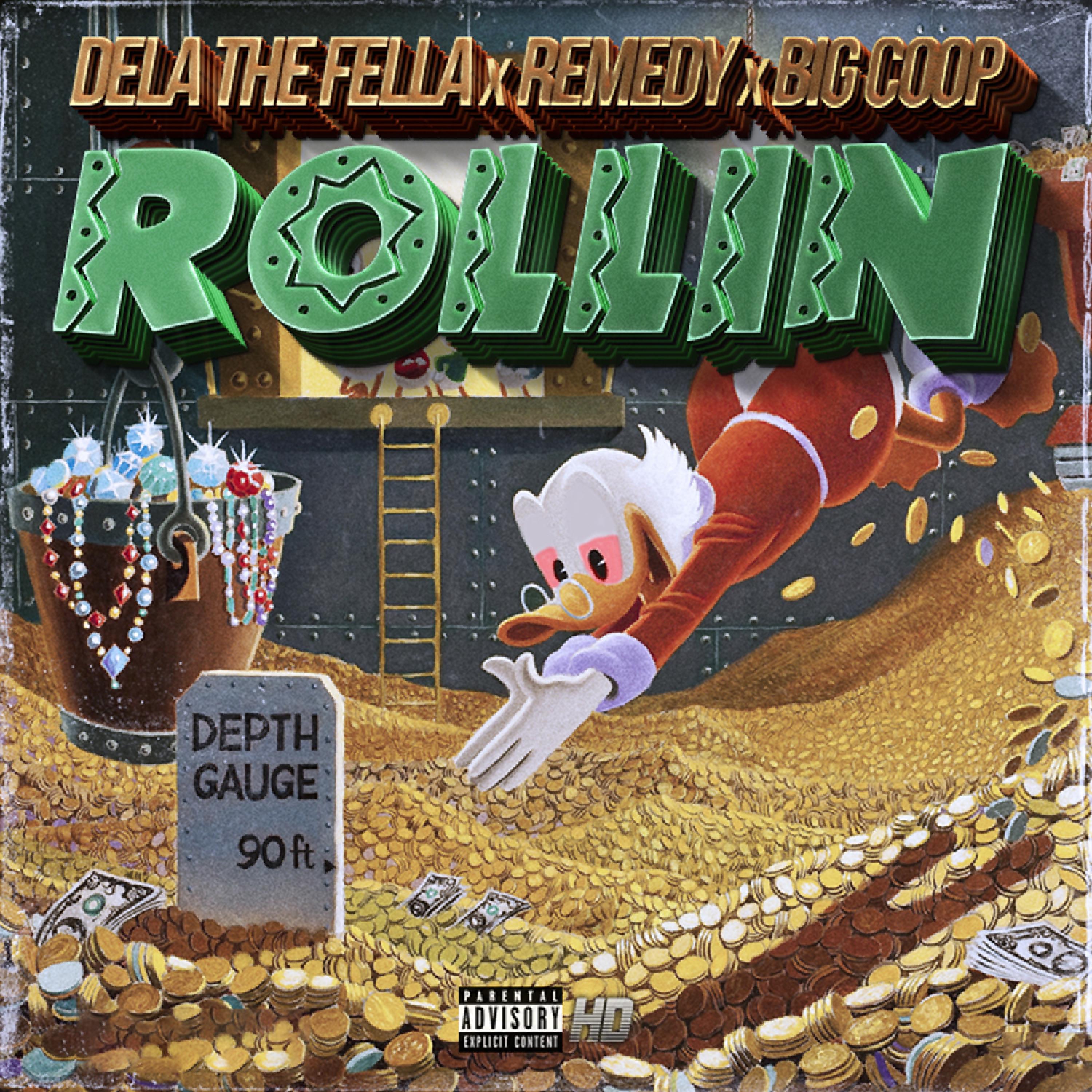 Постер альбома Rollin' (feat. Remedy & Big Coop)
