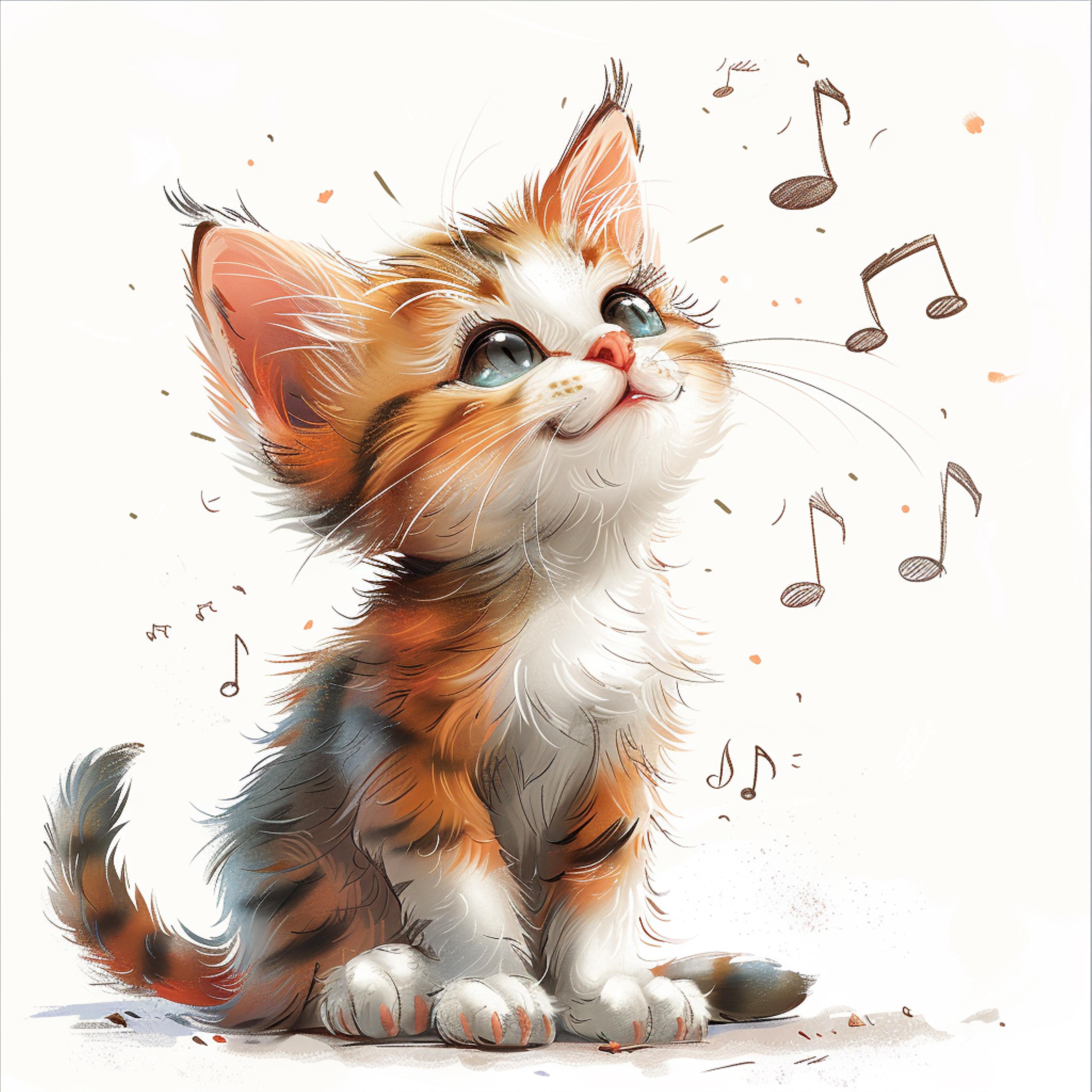 Постер альбома Музыкальные путешествия котёнка