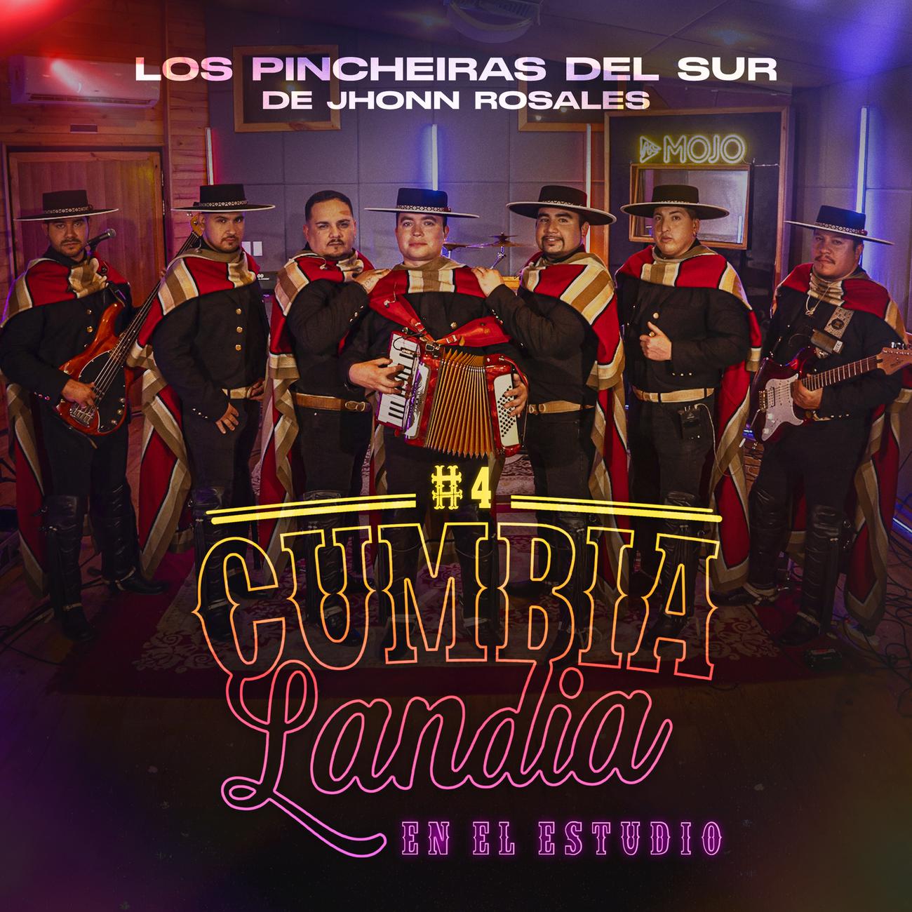 Постер альбома Los Pincheiras Del Sur de Jhonn Rosales | CUMBIALANDIA: En El Estudio #4