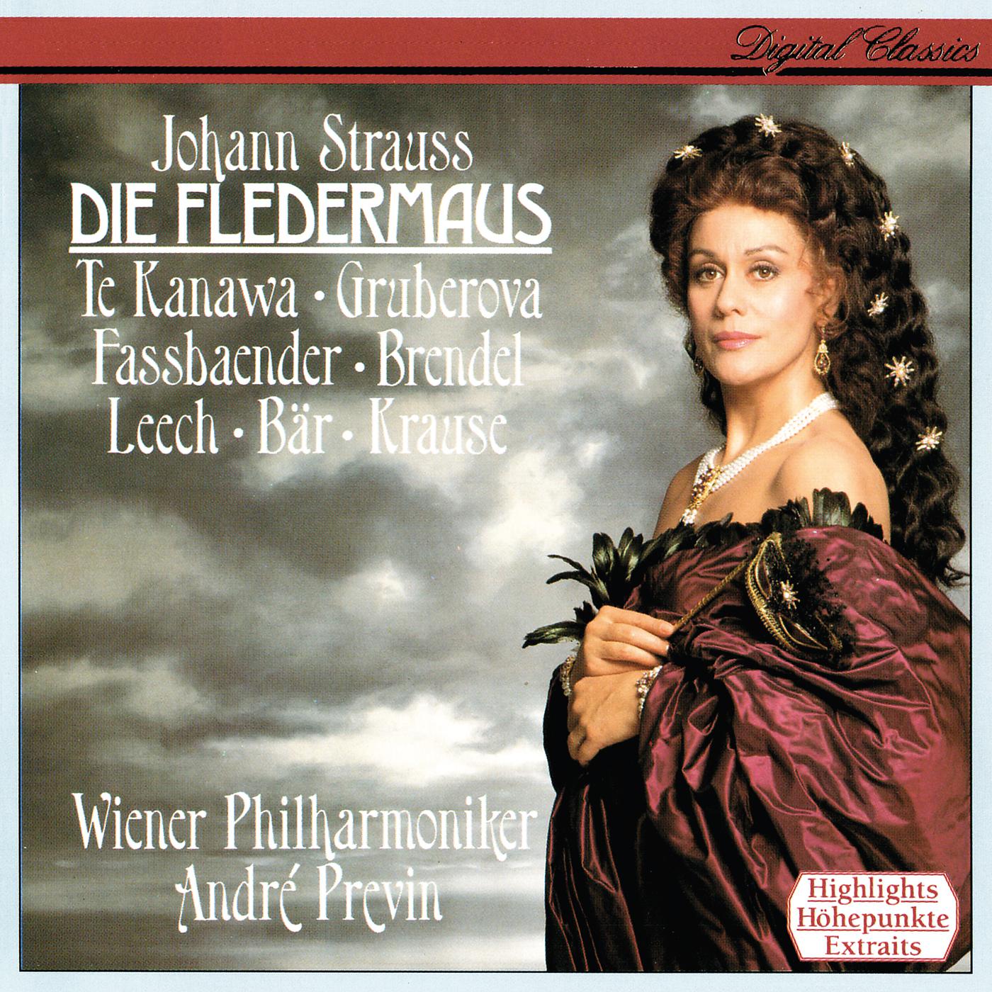 Постер альбома Johann Strauss II: Die Fledermaus (Highlights)