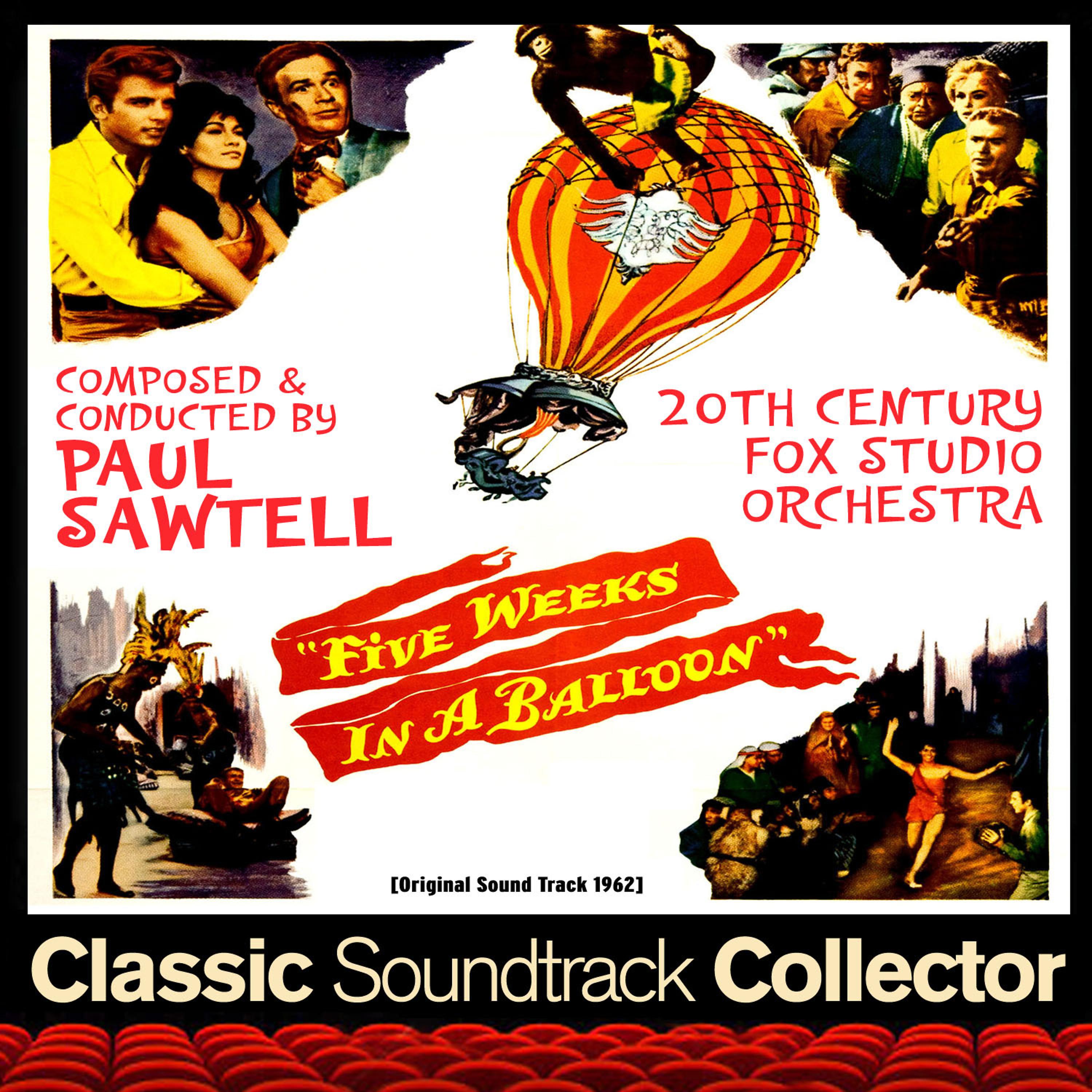 Постер альбома Five Weeks in a Balloon (Original Soundtrack) [1962]