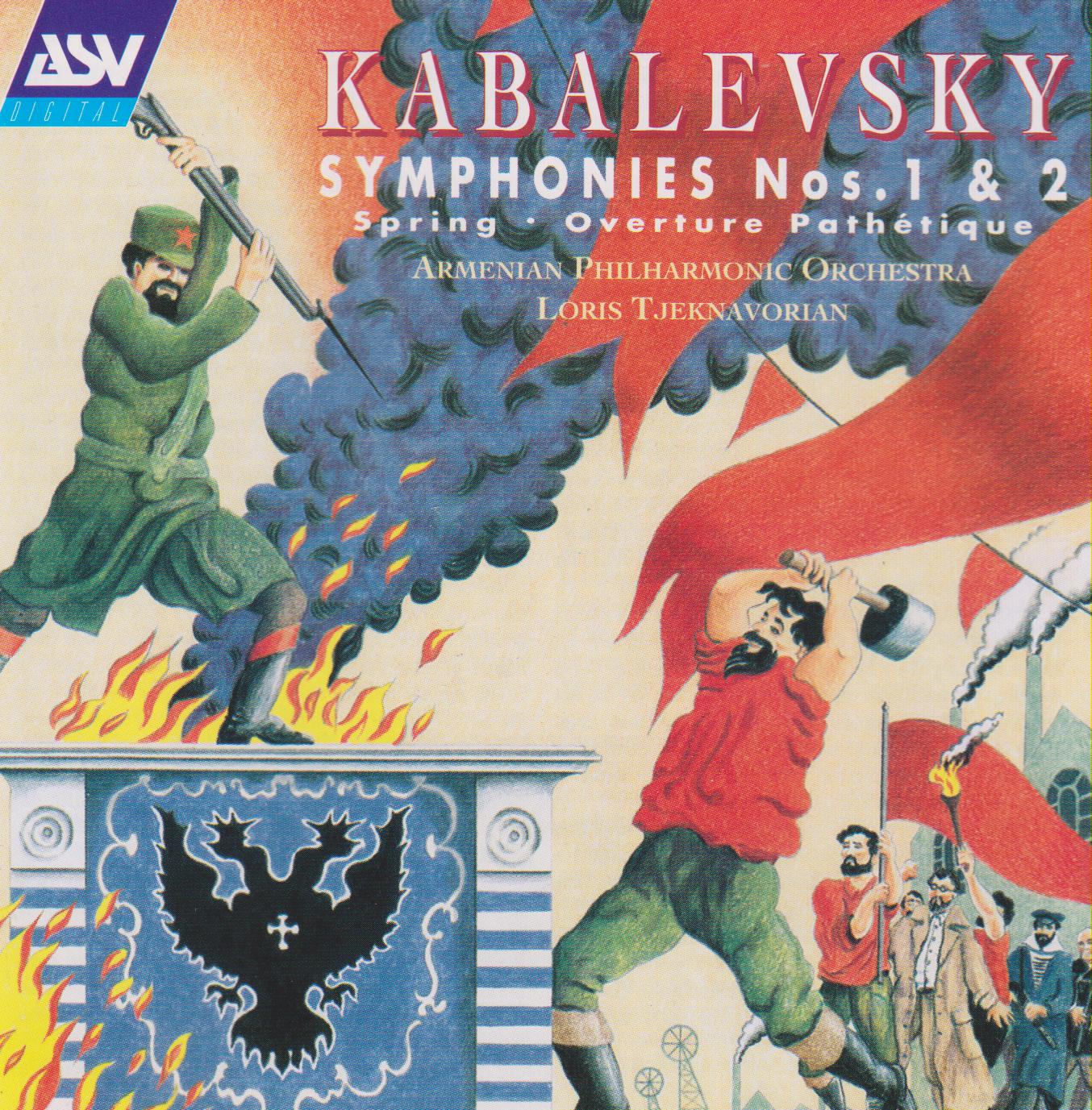 Постер альбома Kabalevsky: Symphonies 1 & 2