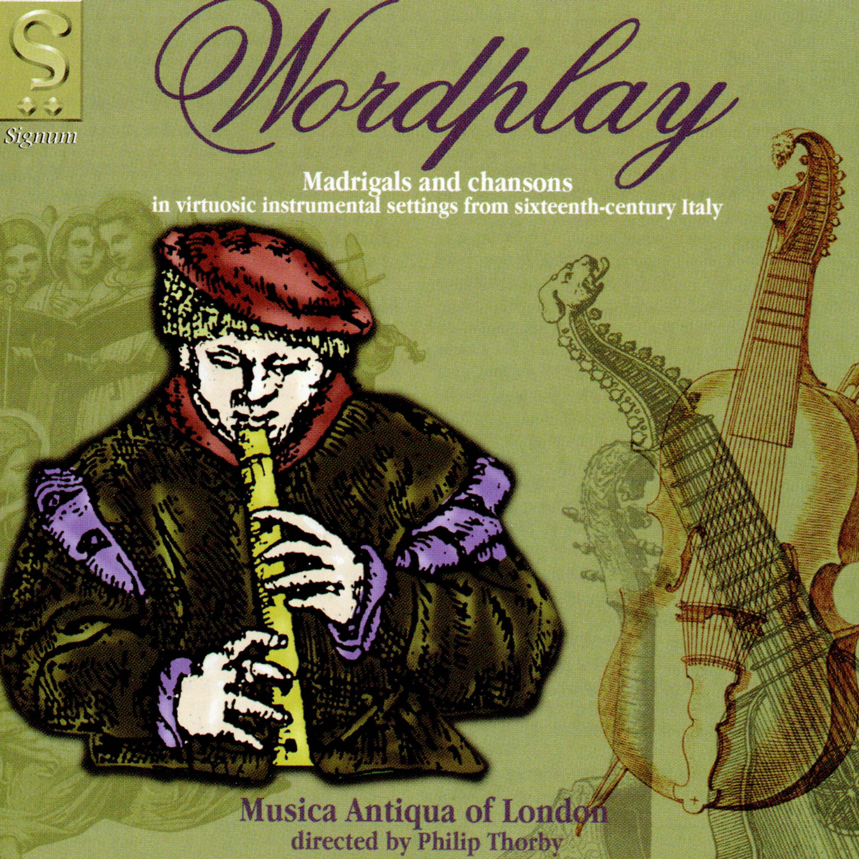 Постер альбома Word Play: Madrigals and Chansons in Virtuosic Instrumental Settings from 16th Century Italy