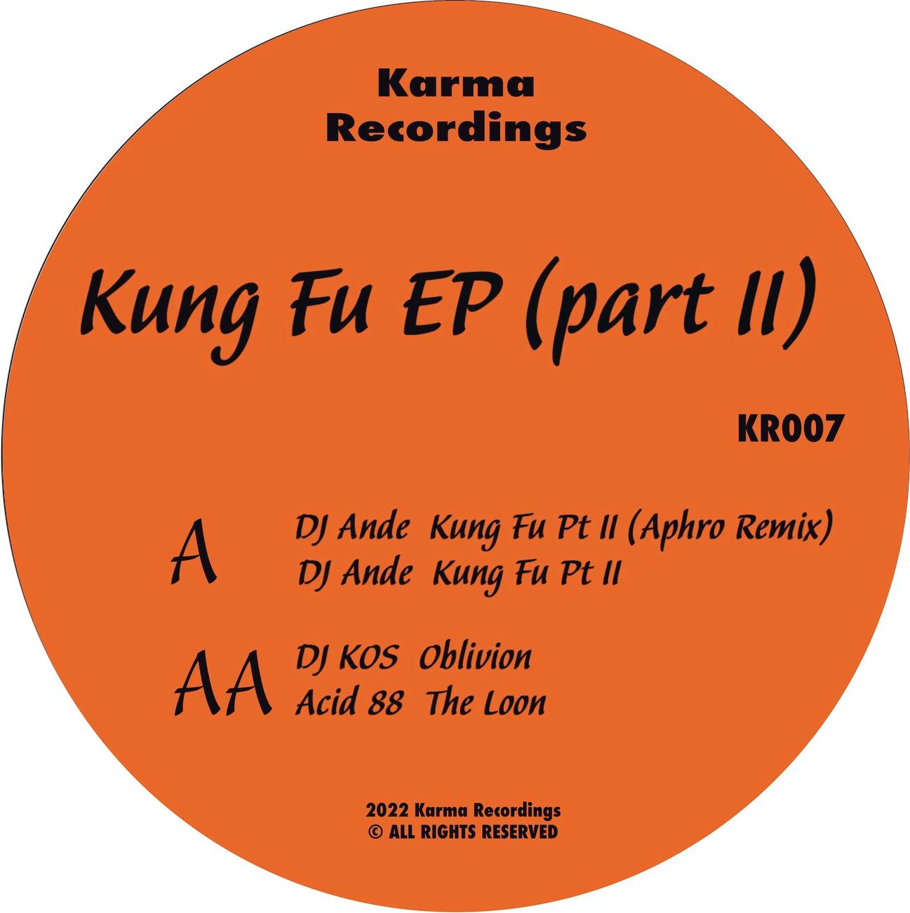 Постер альбома Kung Fu EP Pt II