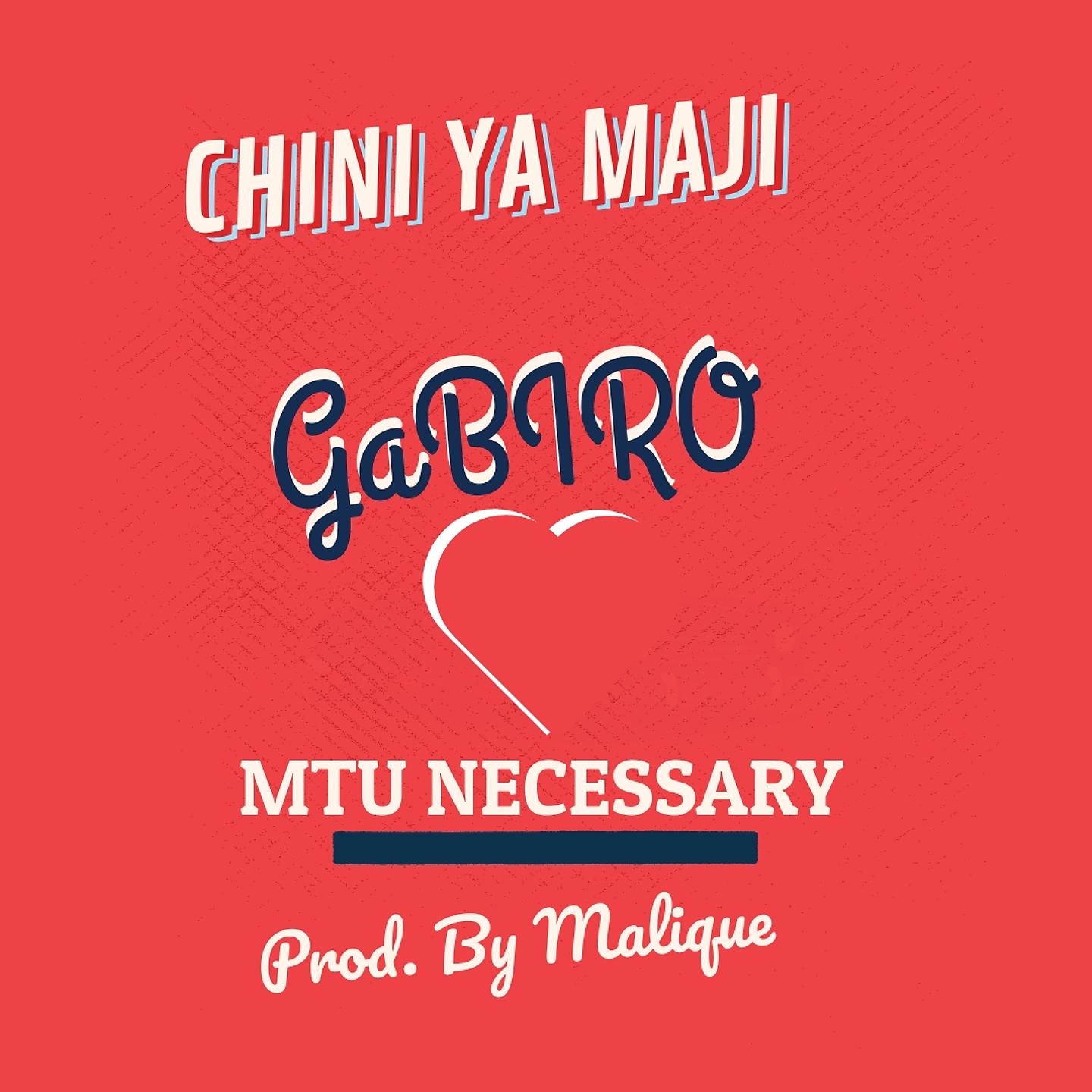 Постер альбома Chini Ya Maji