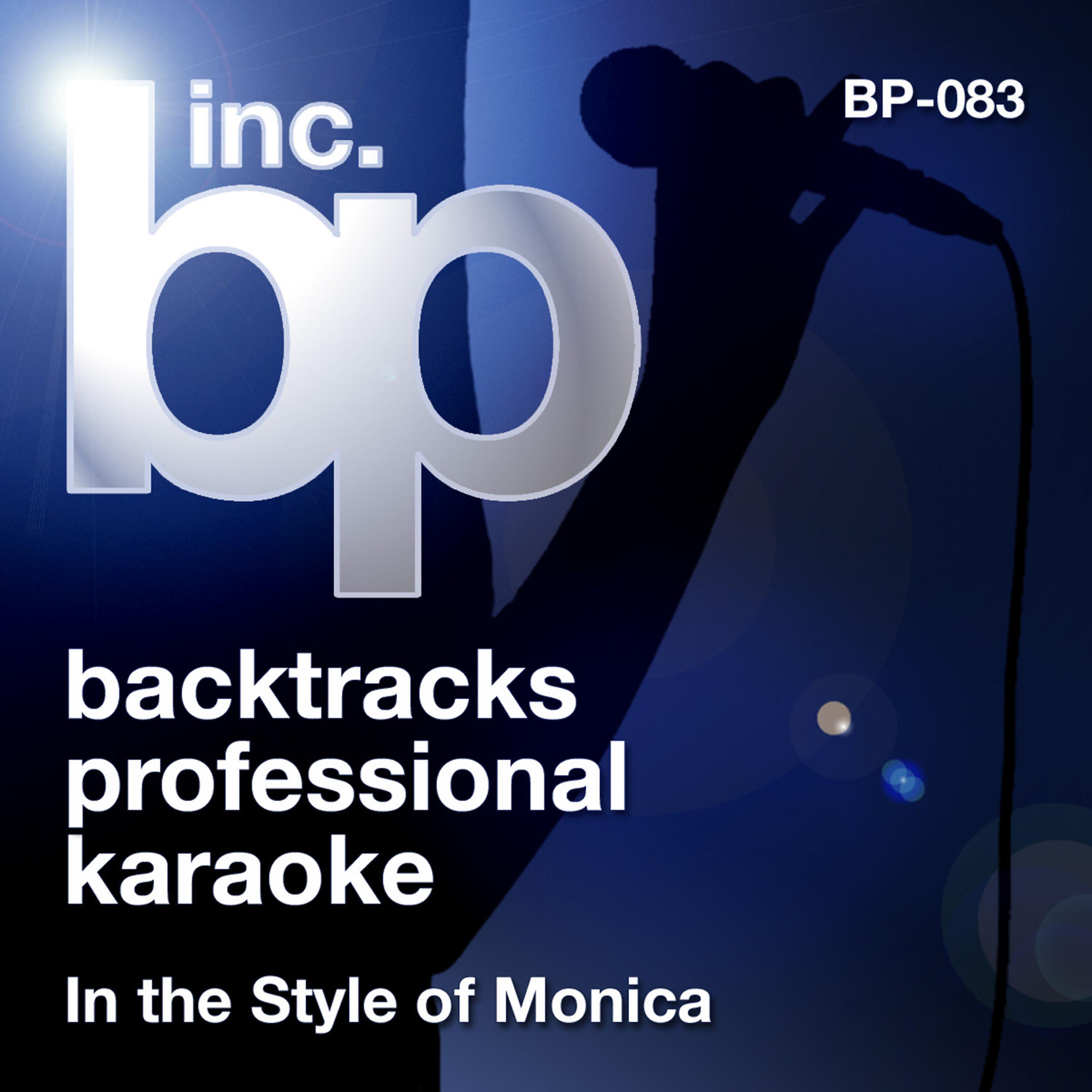 Постер альбома EP Karaoke: In the Style of Monica - EP