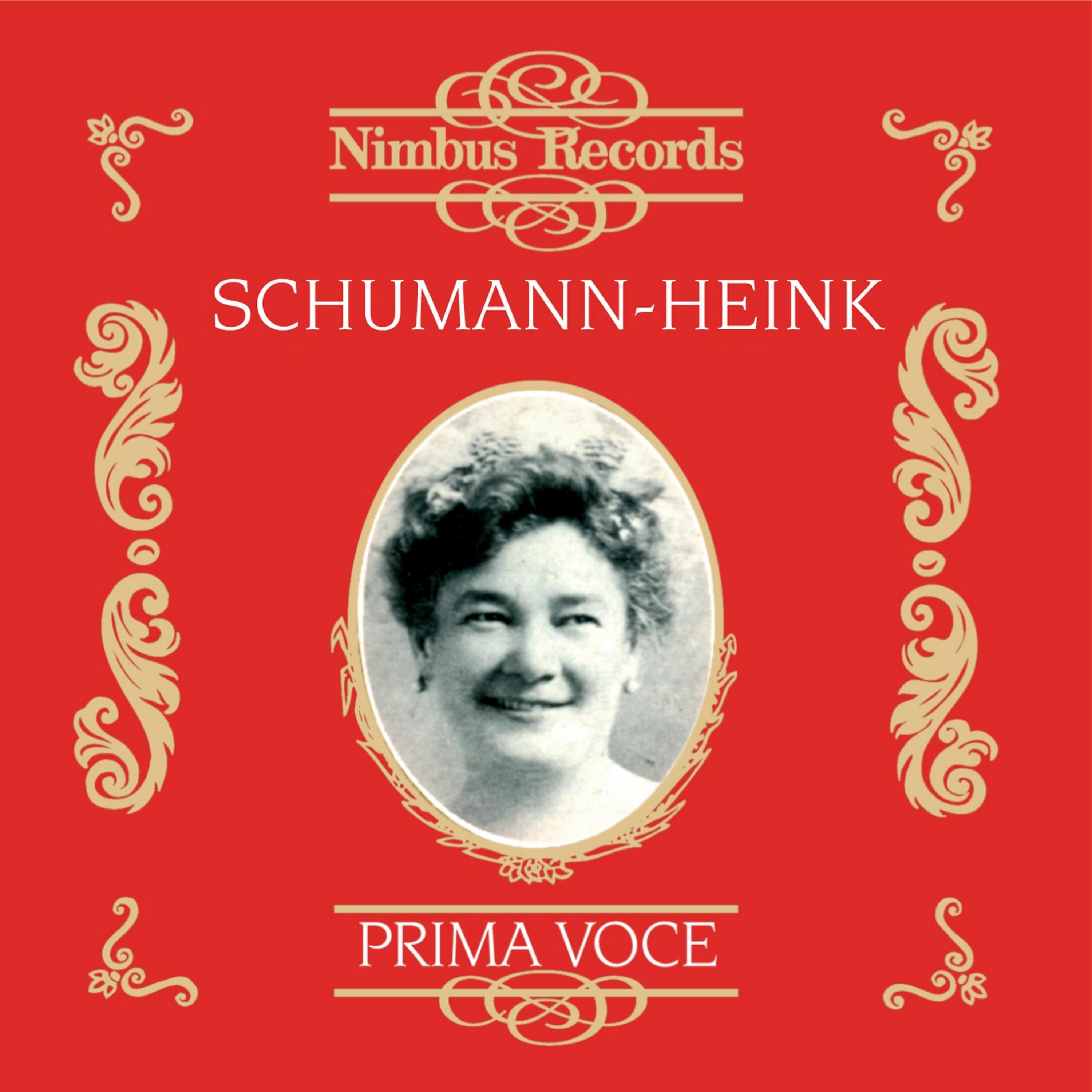 Постер альбома Ernestine Schumann-Heink (Recorded 1906 - 1929)