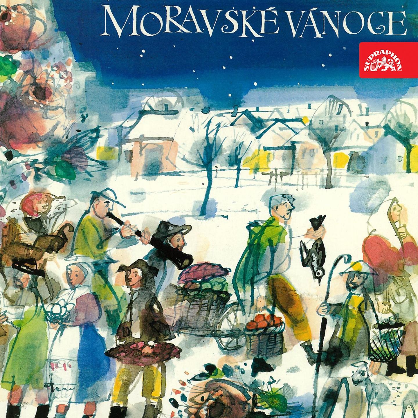 Постер альбома Moravské Vánoce Lidové Koledy Ze Slovácka, Valašska, Lašska A Horácka