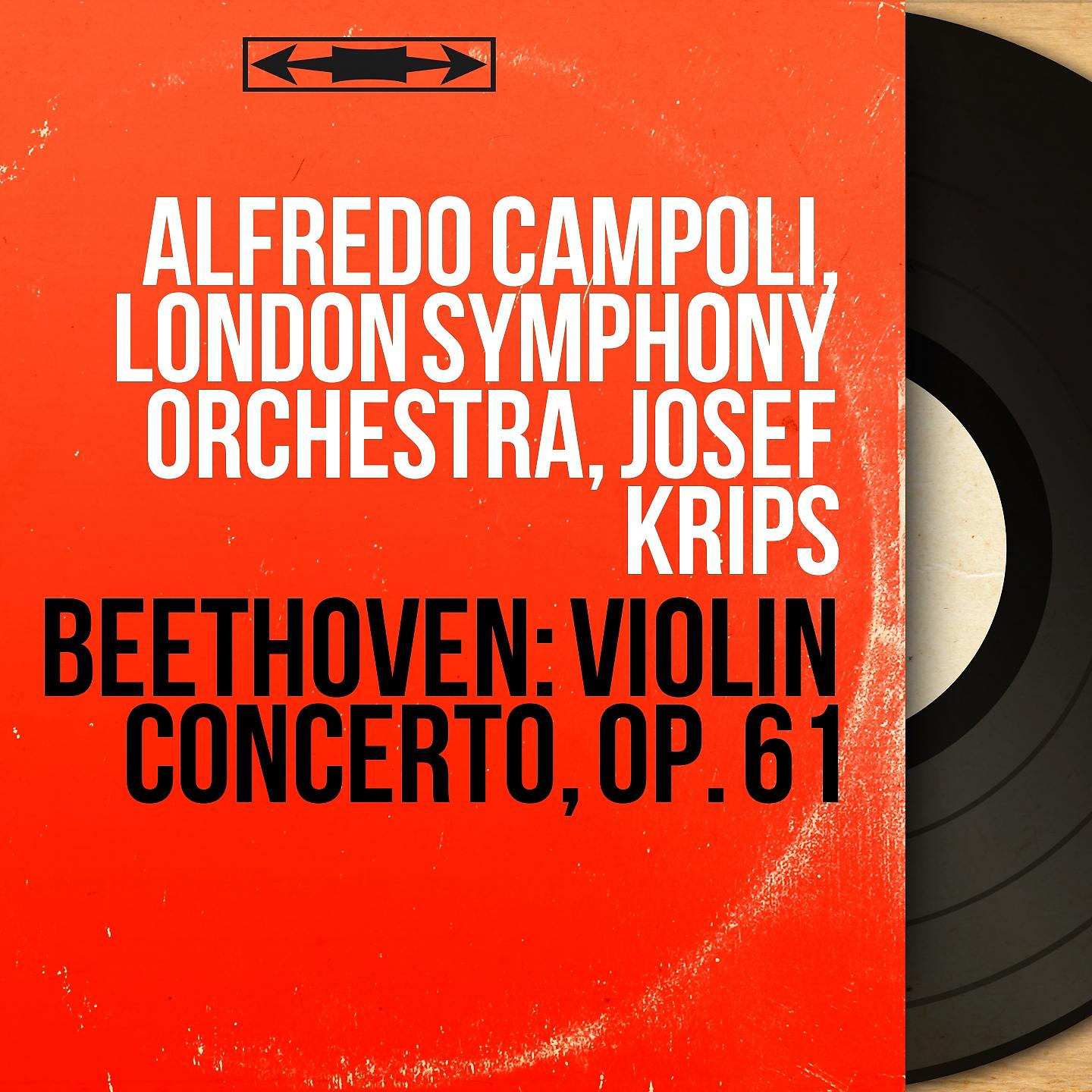 Постер альбома Beethoven: Violin Concerto, Op. 61