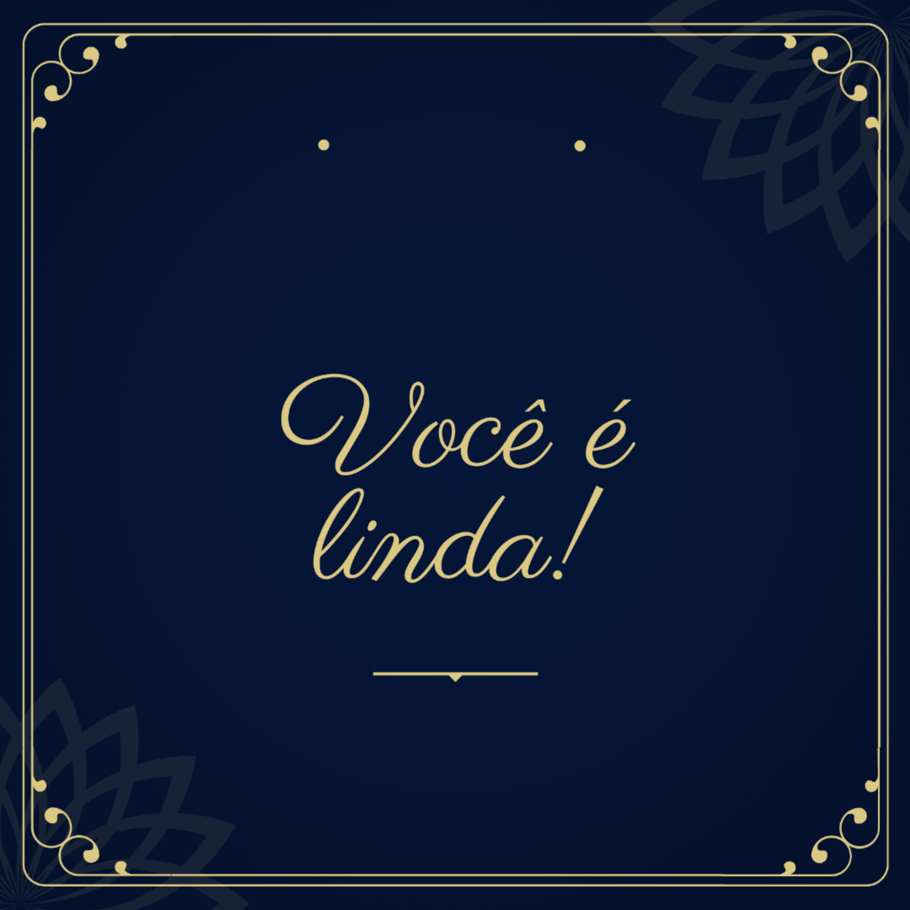 Постер альбома Você É Linda!