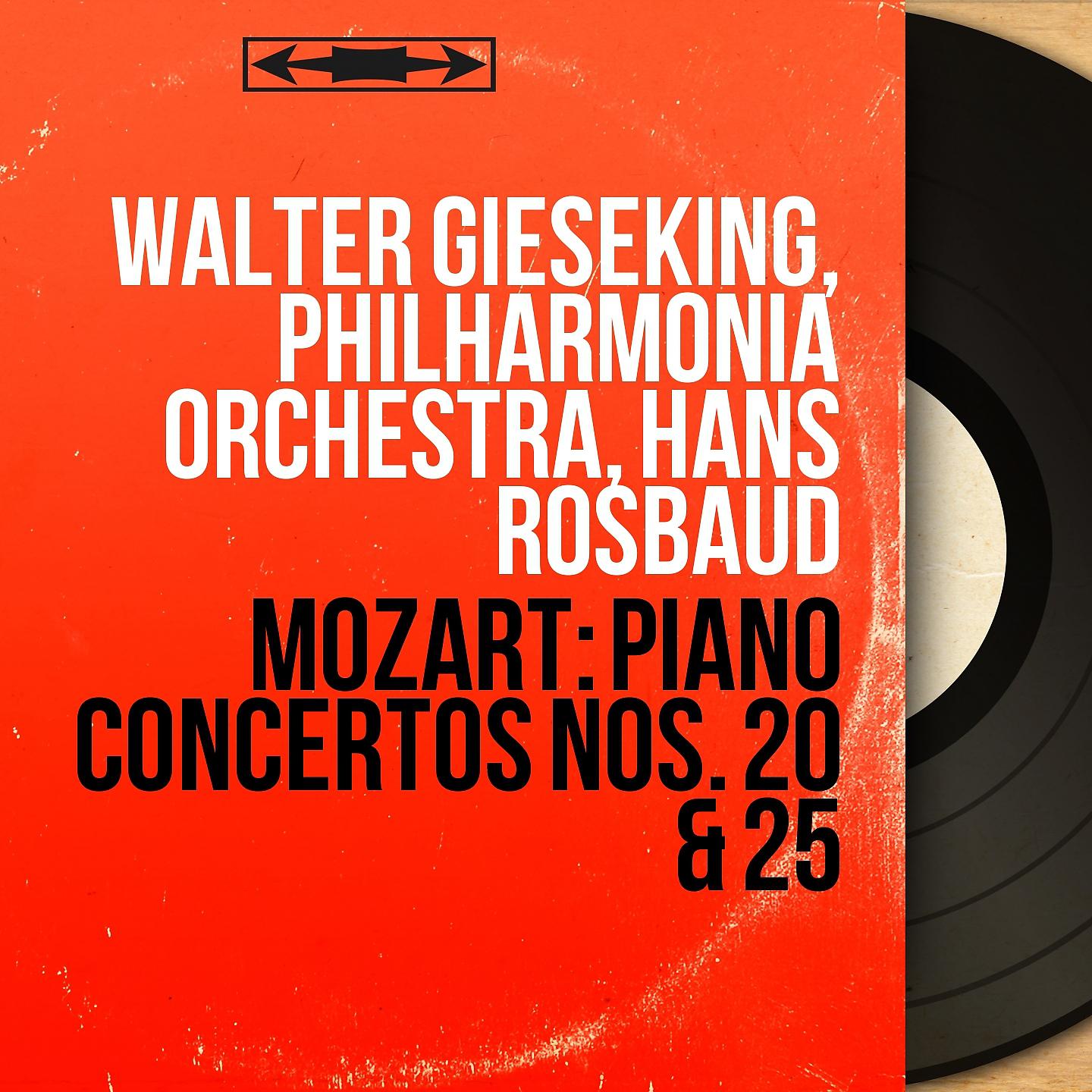 Постер альбома Mozart: Piano Concertos Nos. 20 & 25
