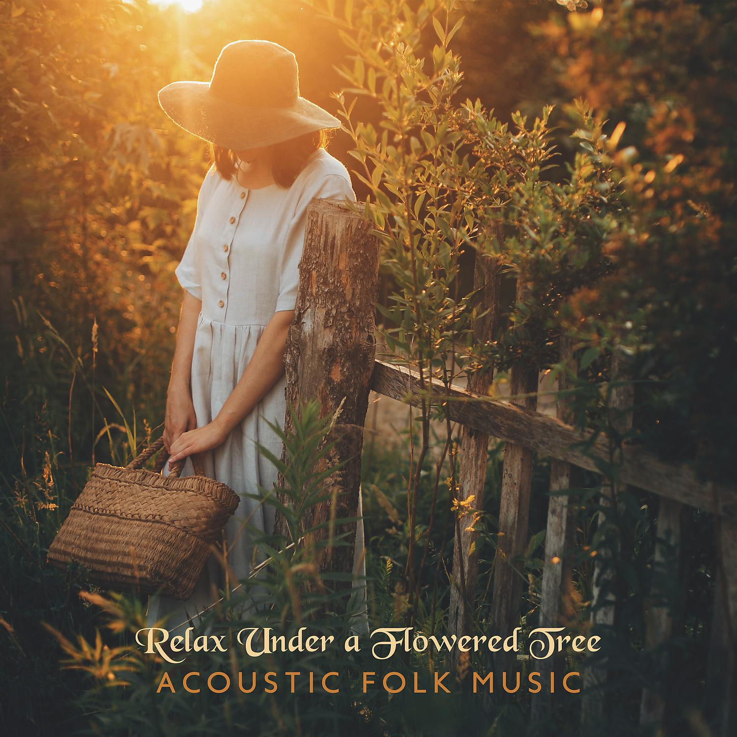 Постер альбома Relax under a Flowered Tree - Acoustic Folk Music