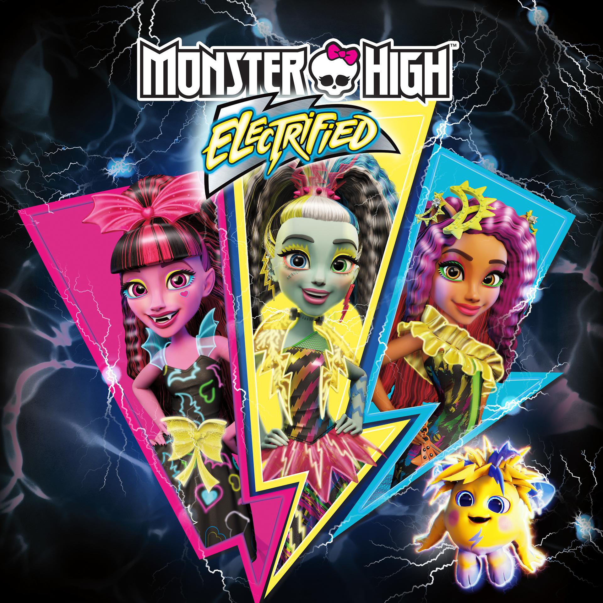 Школа монстров песни. Монстер Хай Electrified. Monster High Electrified. Monster High - Электризованные / Electrified. Monster High Electric Fashion.