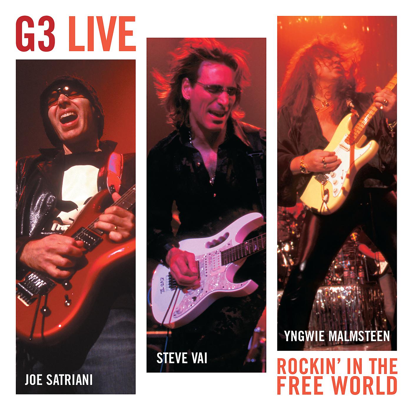 Joe Satriani, Steve Vai & Yngwie Malmsteen - фото