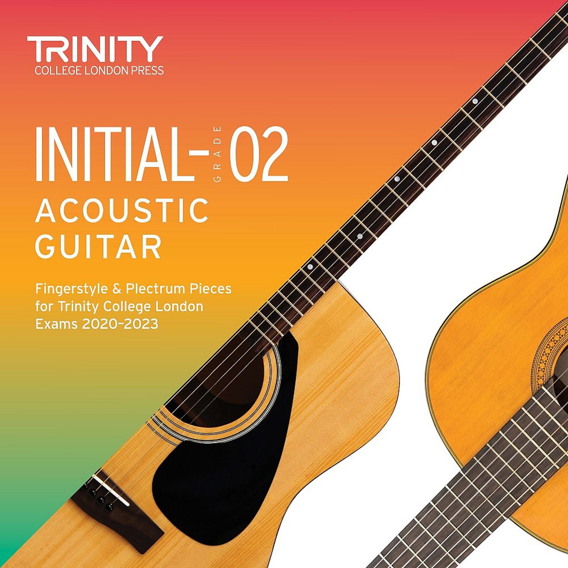 Постер альбома Initial-Grade 2 Acoustic Guitar Fingerstyle & Plectrum Pieces for Trinity College London Exams 2020-2023