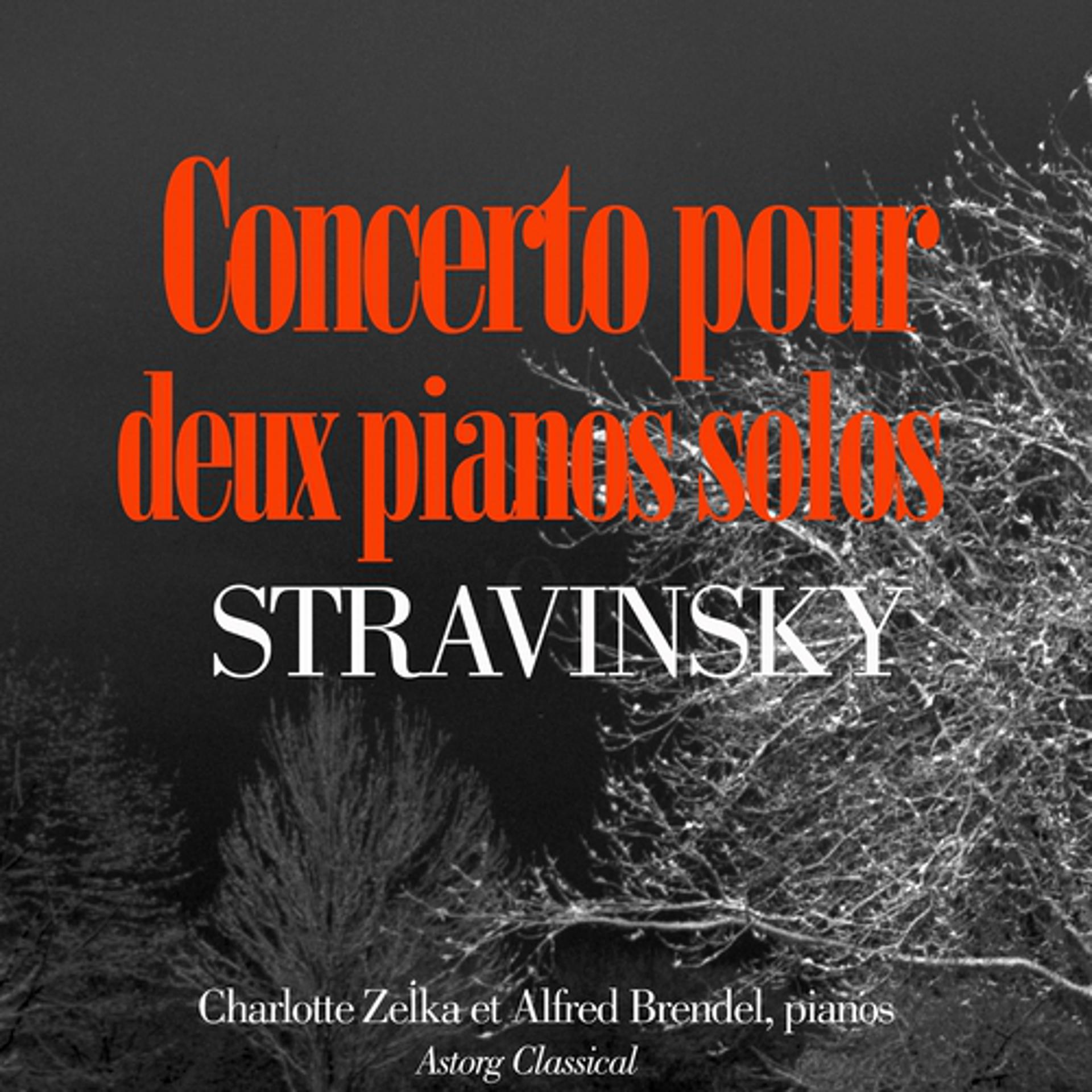 Постер альбома Stravinsky : Concerto pour deux pianos solos