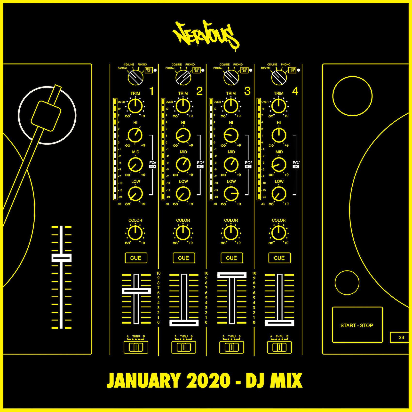 Постер альбома Nervous January 2020 (DJ Mix)