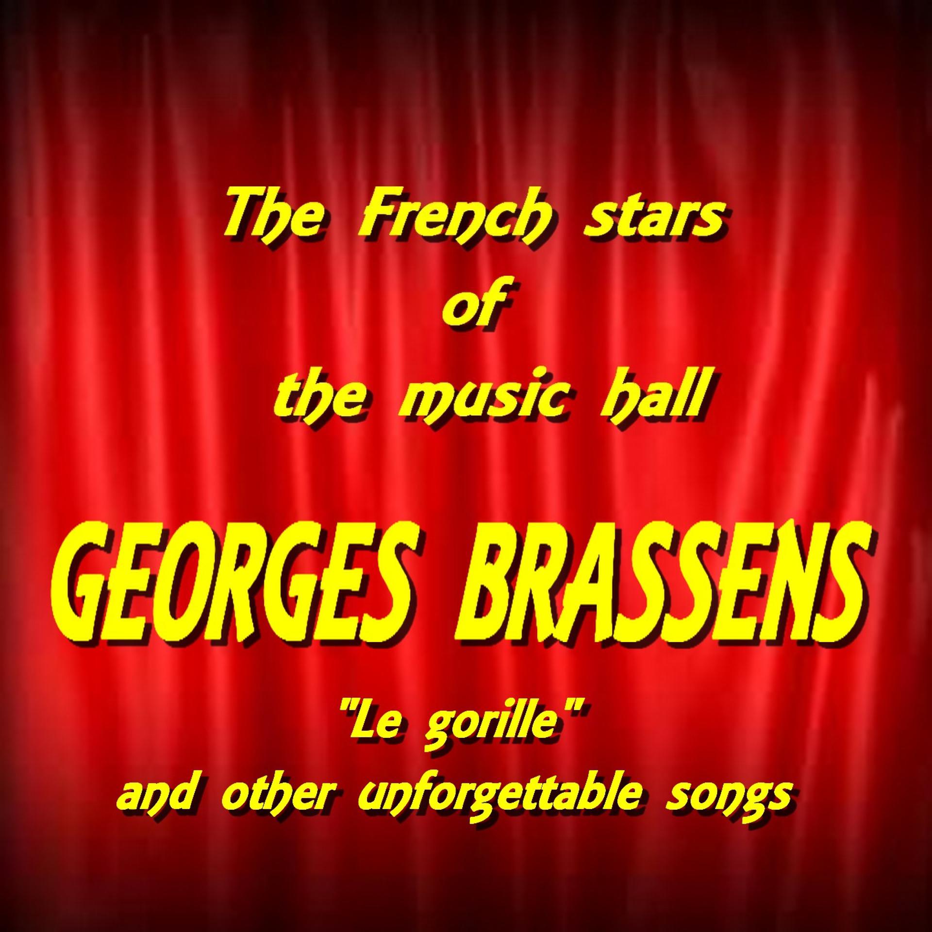 Постер альбома The French Stars of the Music Hall : Georges Brassens