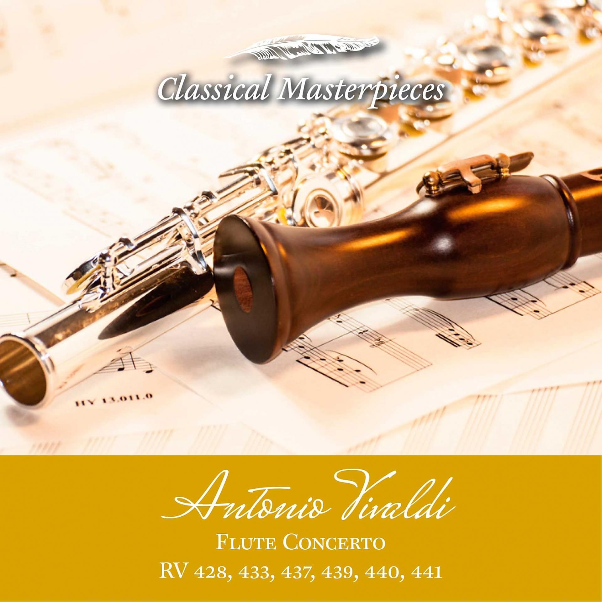 Постер альбома Antonio Vivaldi Flute Concerto RV428,433,437,439,440,441