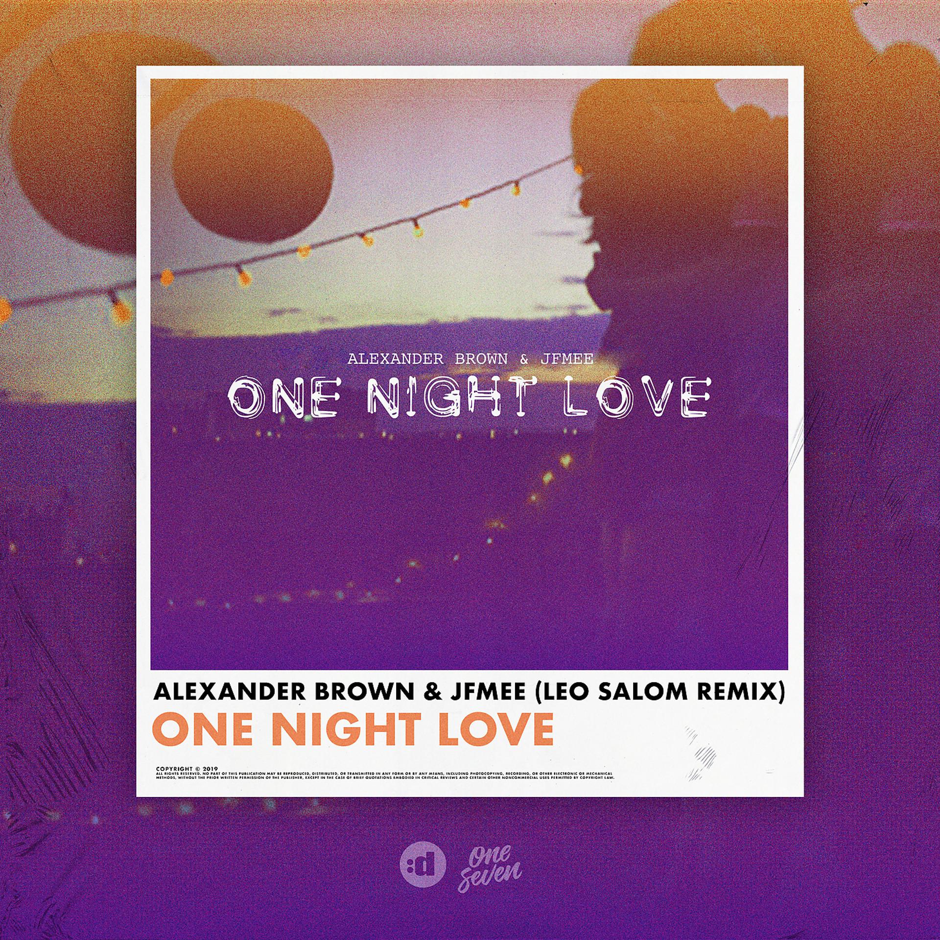 Постер альбома One Night Love (Leo Salom Remix)