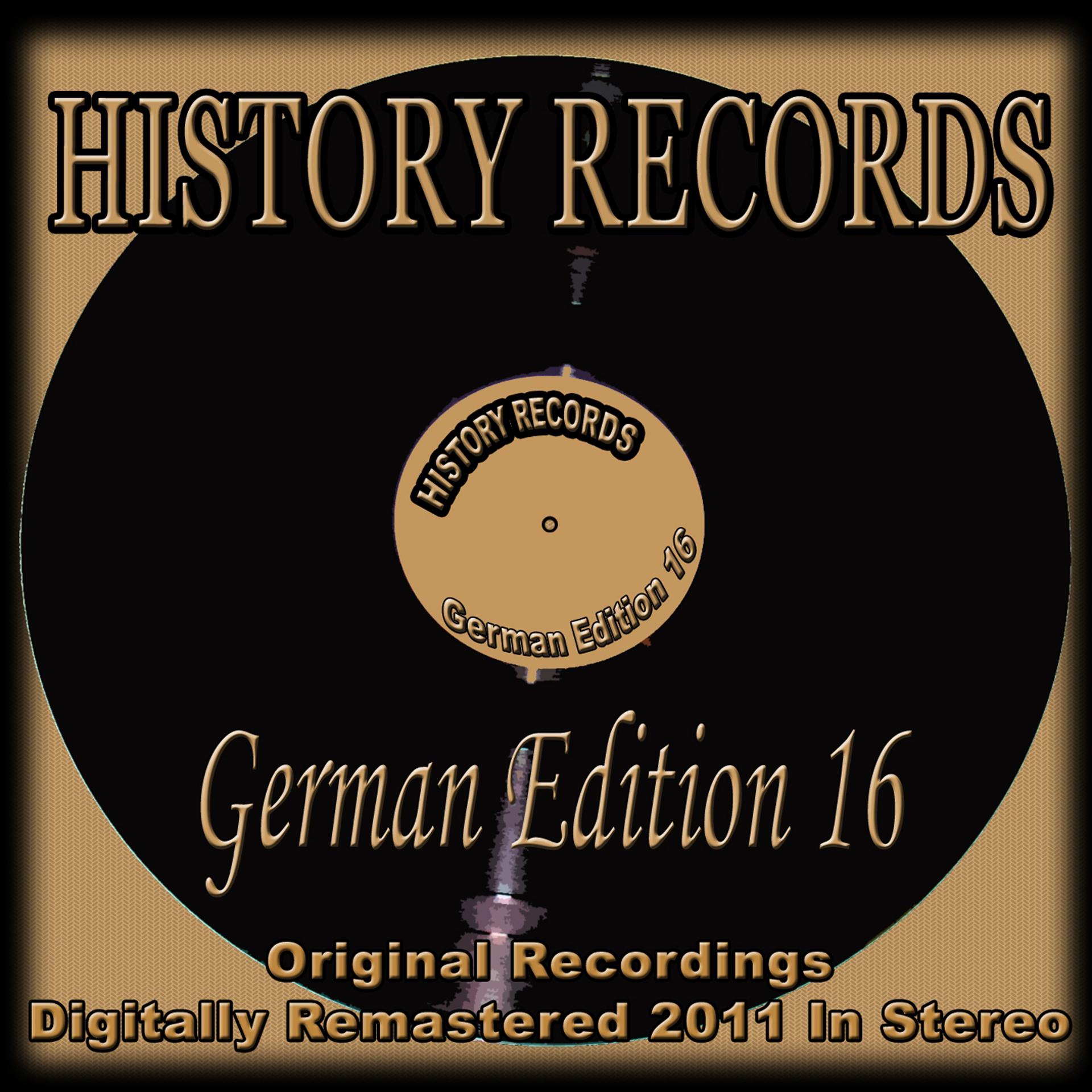 Постер альбома History Records - German Edition 16 (Remastered)