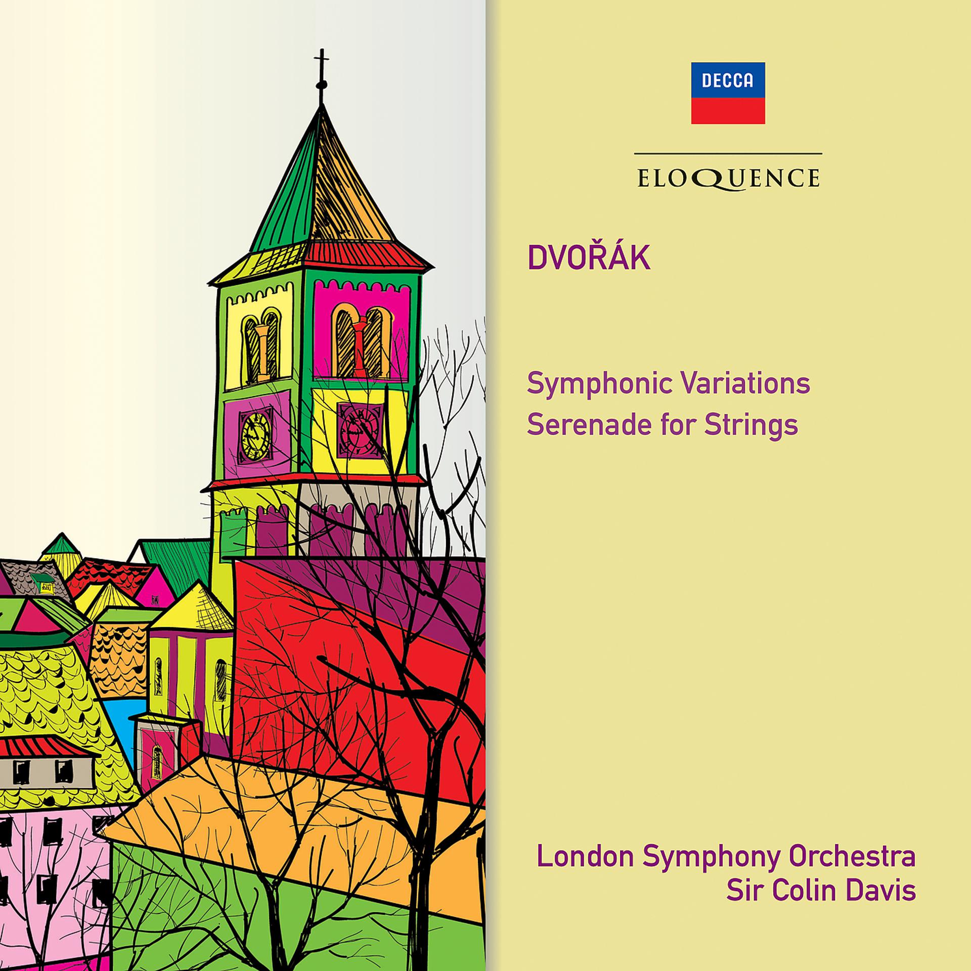 Постер альбома Dvorak: Symphonic Variations; Serenade for Strings