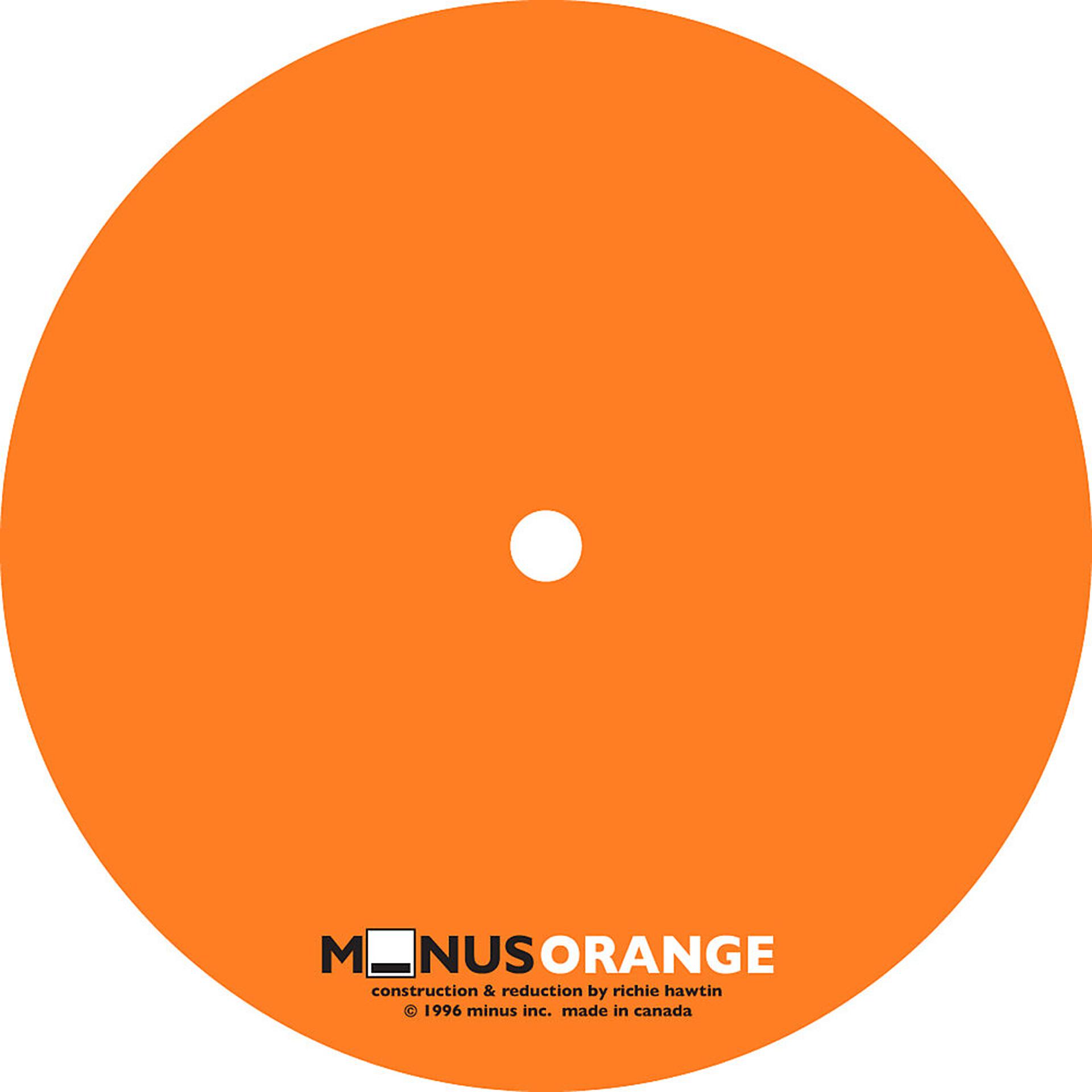 Постер альбома Minus Orange