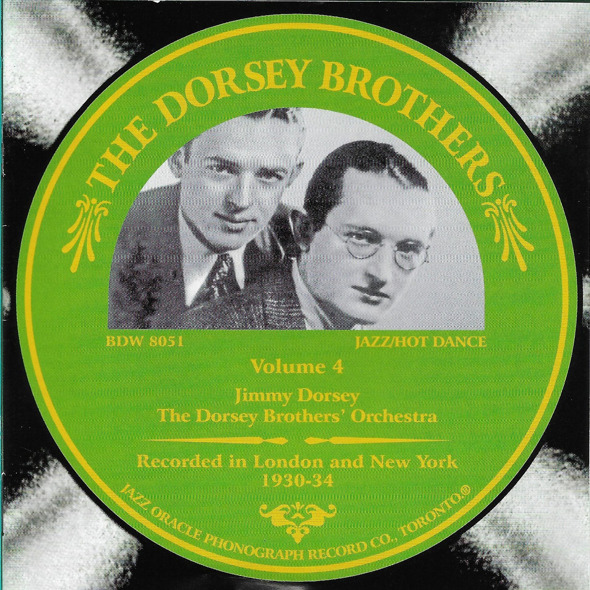 Постер альбома The Dorsey Brothers, Vol. 4 - 1930-1934
